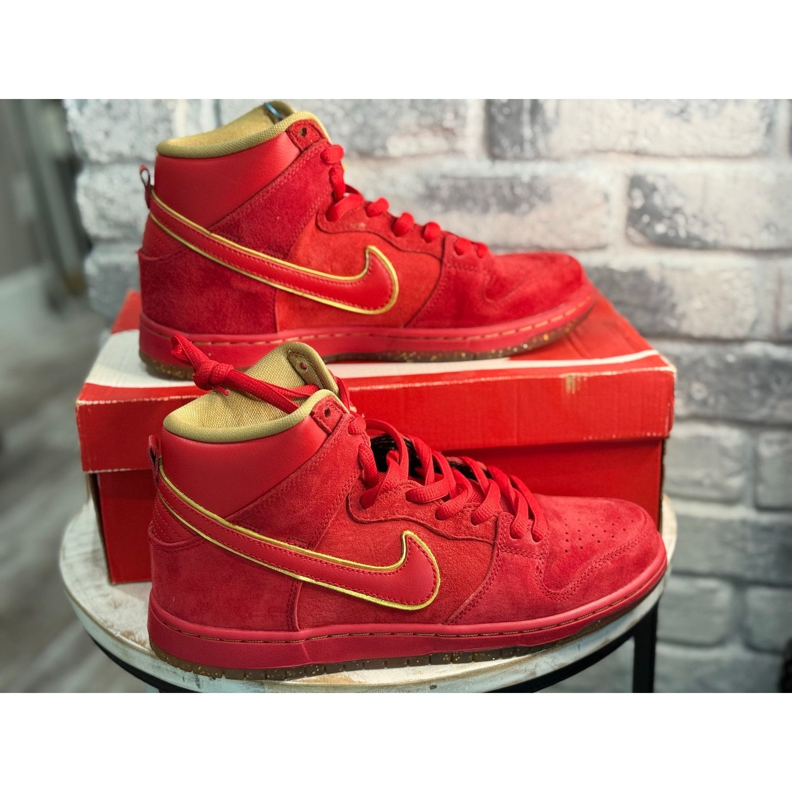 Nike Nike SB Dunk High Chinese New Year CNY Sz 9.5 DS 313171-667 Size US 9.5 / EU 42-43 - 1 Thumbnail
