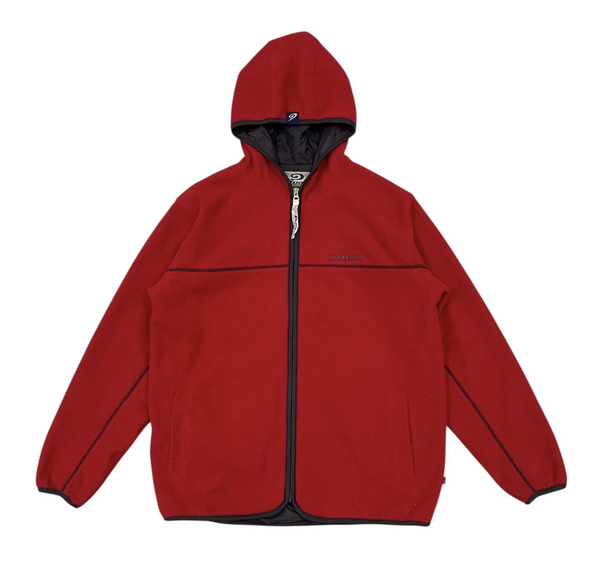 Japanese Brand Piko Fleece Jacket Hooded Size US L / EU 52-54 / 3 - 1 Thumbnail