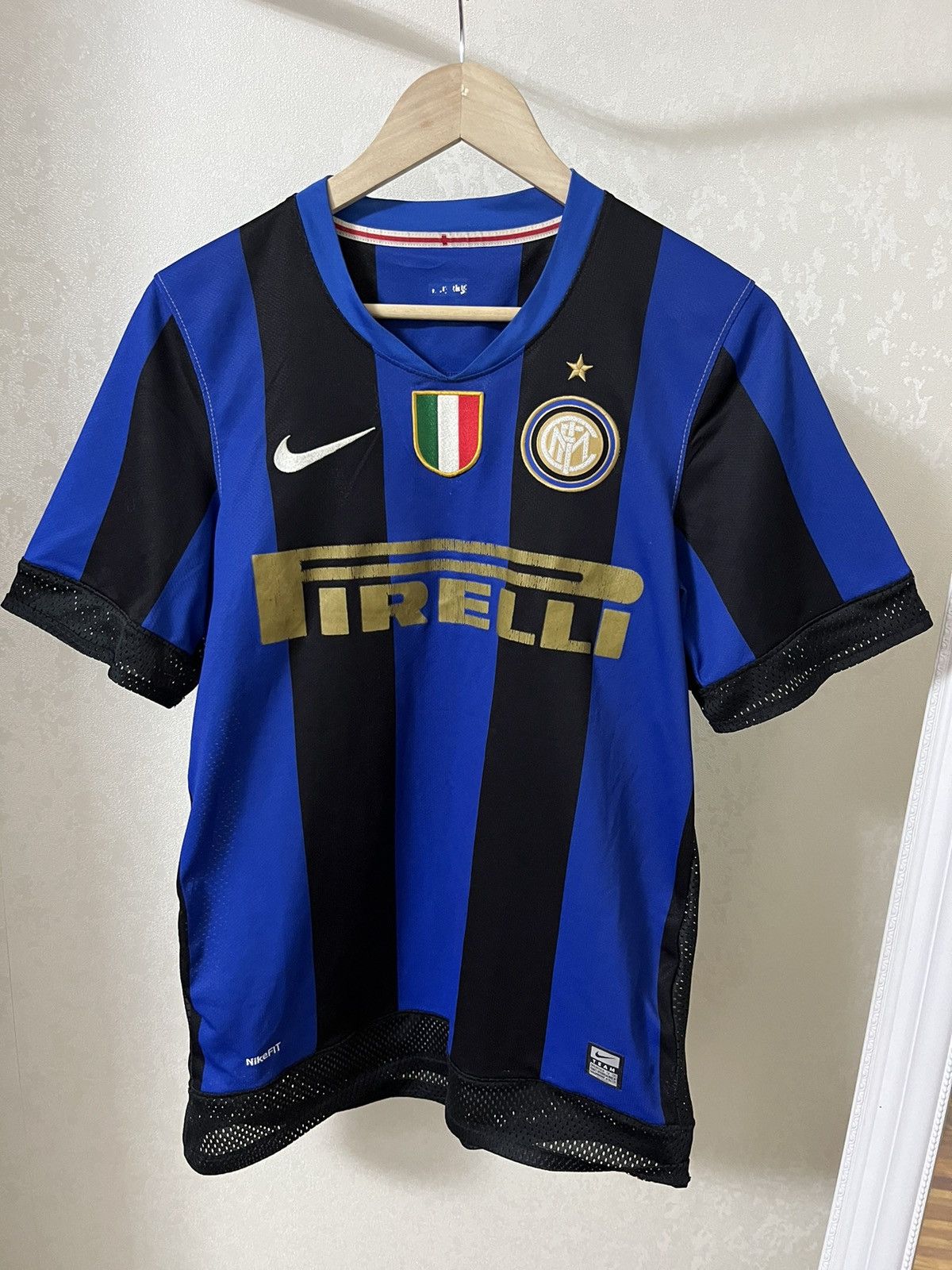 Other Nike Inter Vintage 07/08 Player Issue? Home Jersey Size US S / EU 44-46 / 1 - 1 Thumbnail