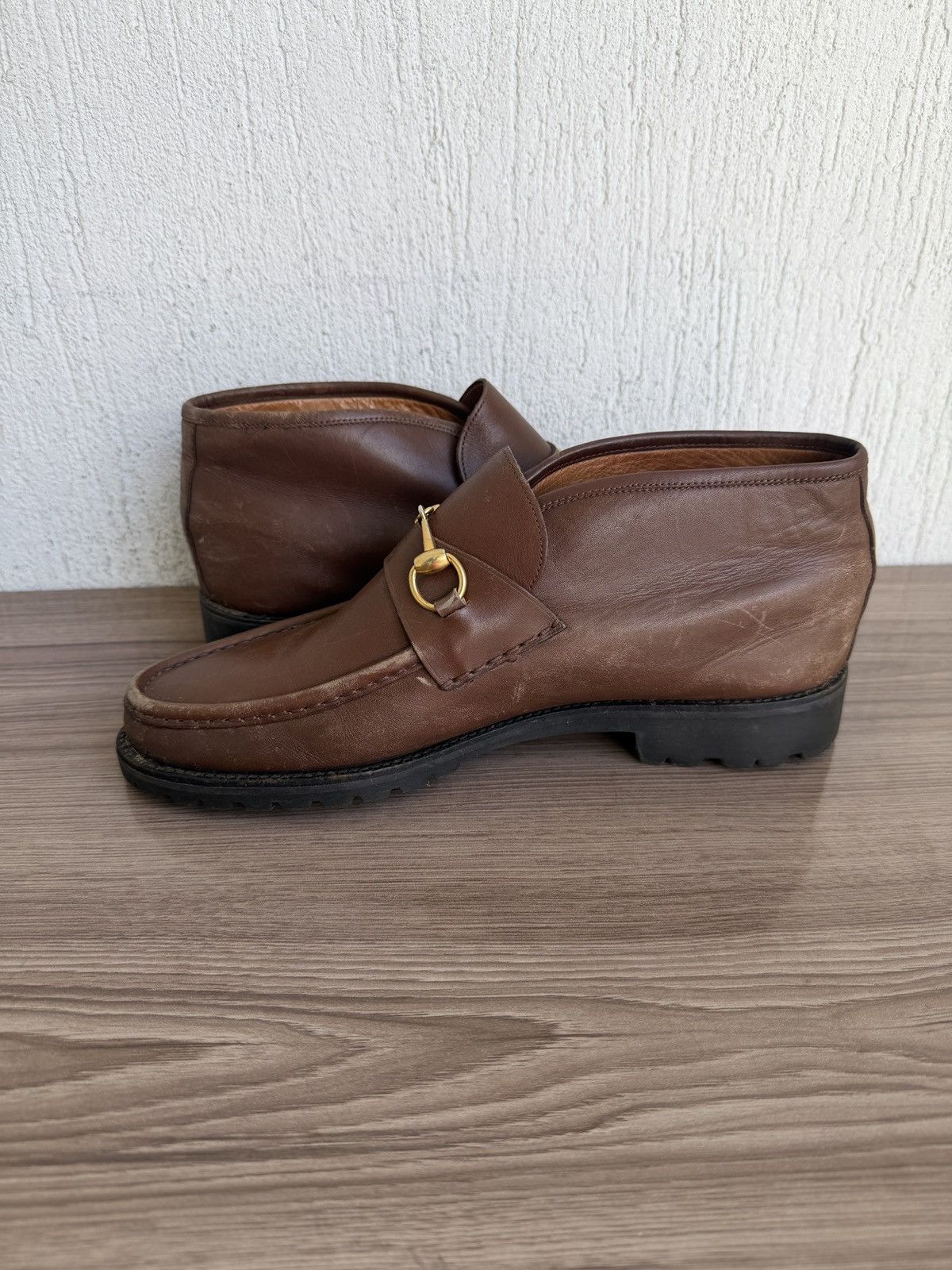 Gucci Tom ford Horsebit loafer Boots Size US 12 / EU 45 - 9 Thumbnail