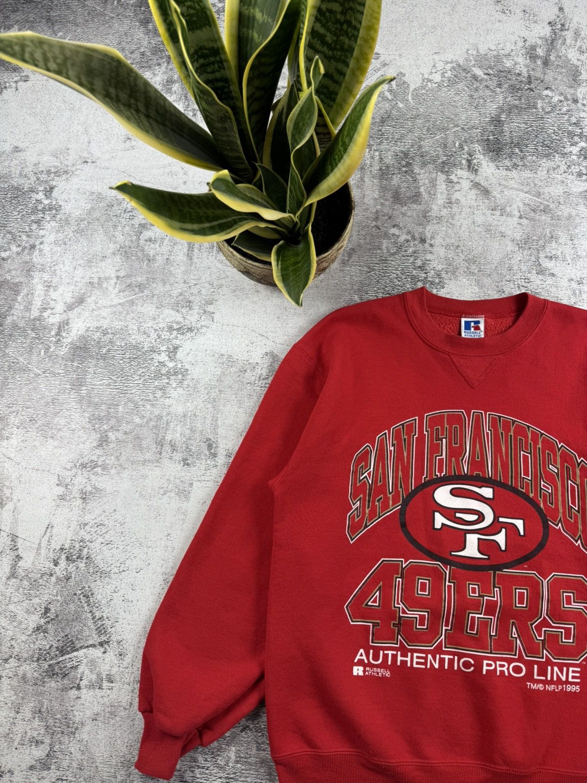 NFL Vintage San Francisco 1995 Basketball Sweatshirt Pullover Size US M / EU 48-50 / 2 - 5 Thumbnail