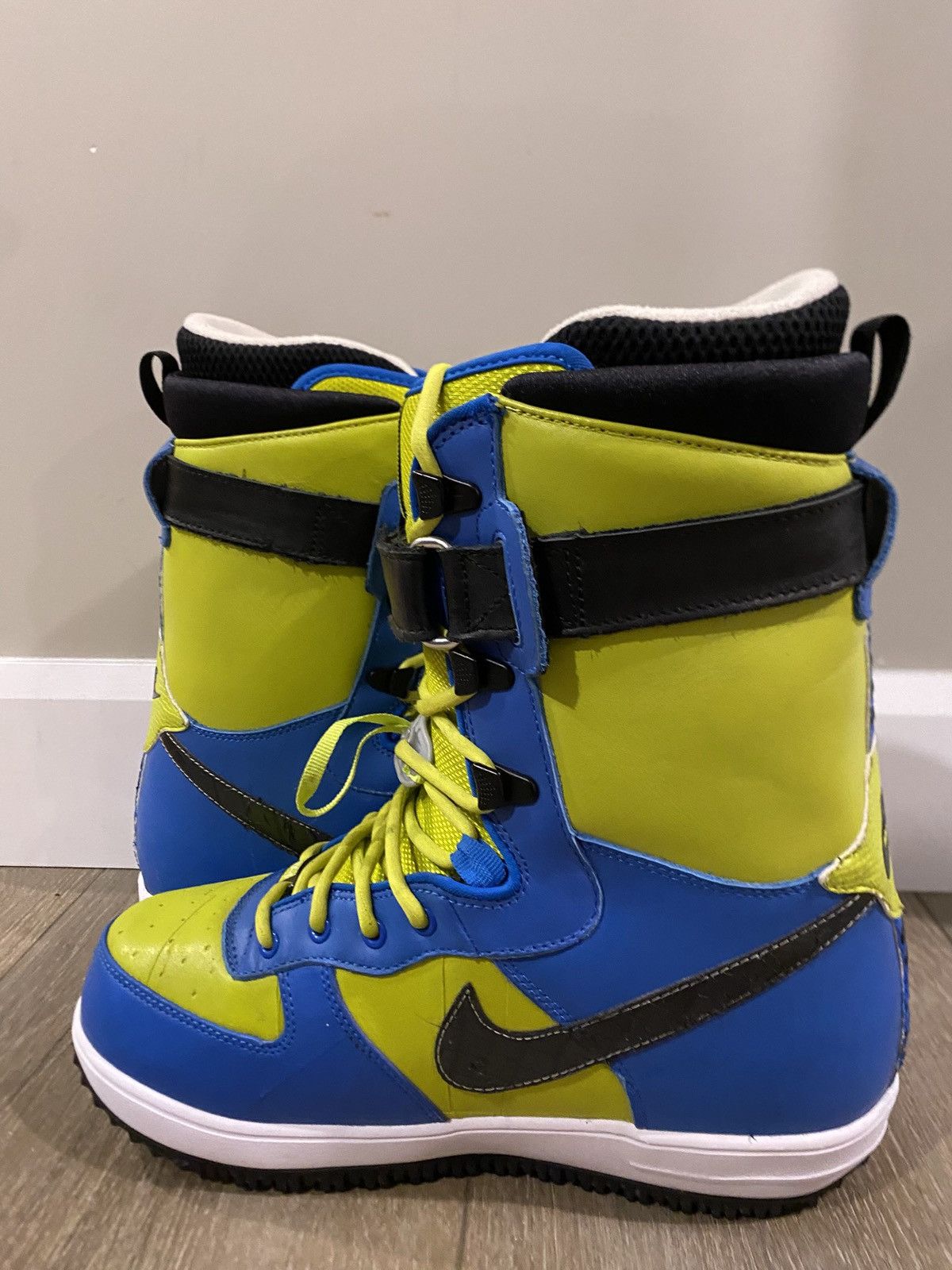Nike Nike Zoom Force 1 Snowboard Boots Cactus Green/ Blue / Black Size US 9 / EU 42 - 5 Thumbnail