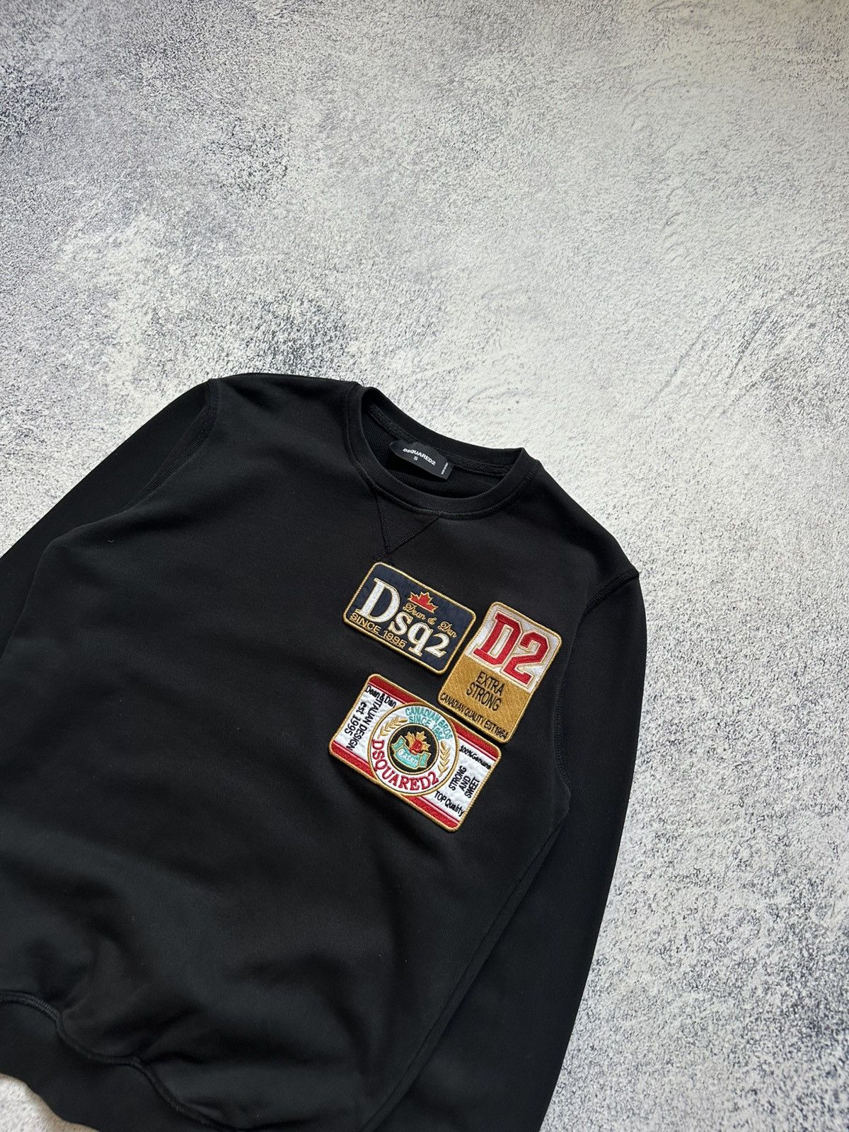 Dsquared2 DSQUARED2 Beer Logo Sweater Black Size US S / EU 44-46 / 1 - 3 Thumbnail