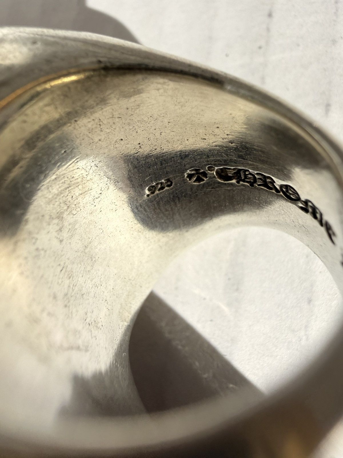 Chrome Hearts Chrome Hearts James Ring Pyramid 71g Heavyweight .925 Silver Size ONE SIZE - 9 Thumbnail