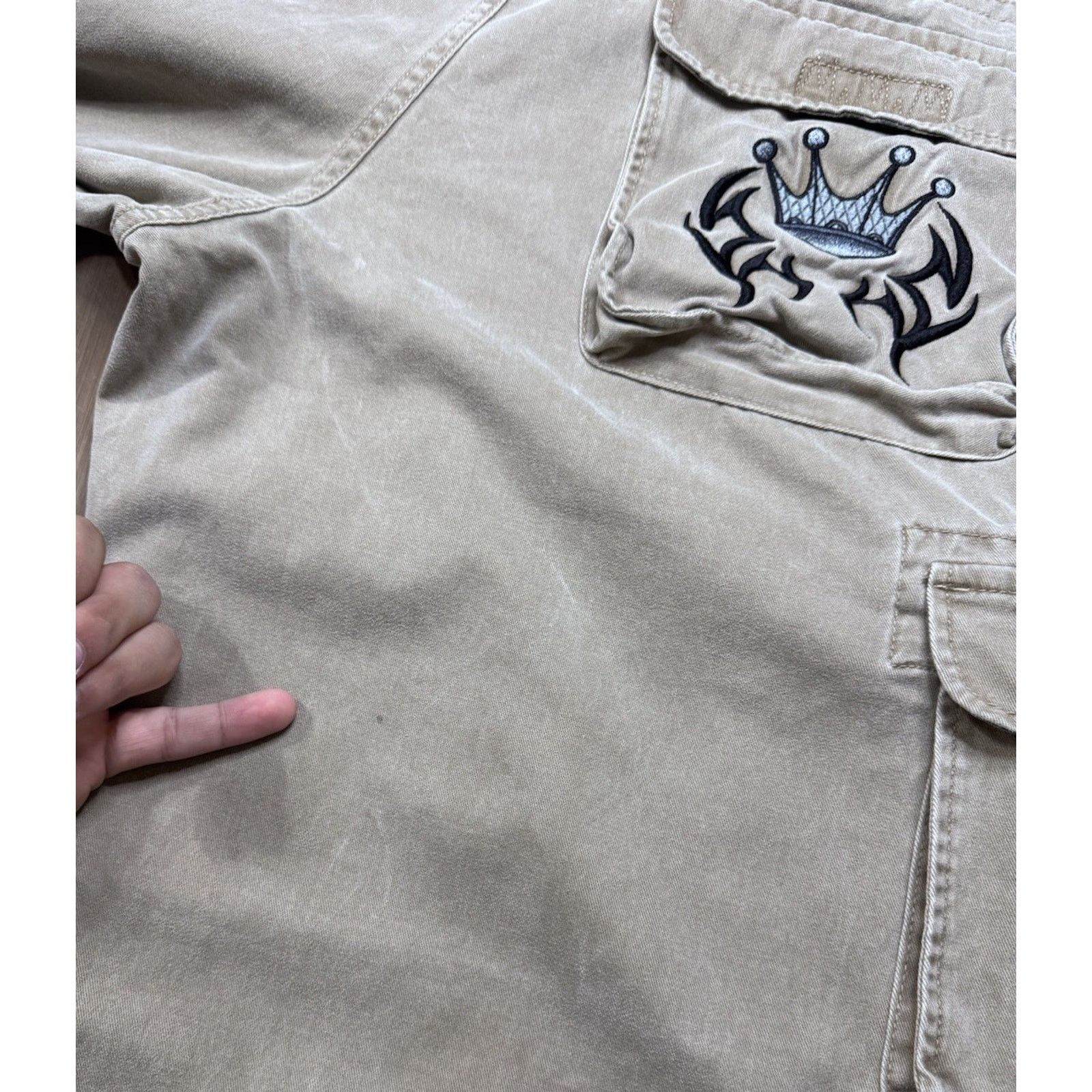 JNCO JNCO Jeans Commando Army Twill Y2K Wide Leg 34x31 Cargo Size US 34 / EU 50 - 14 Thumbnail