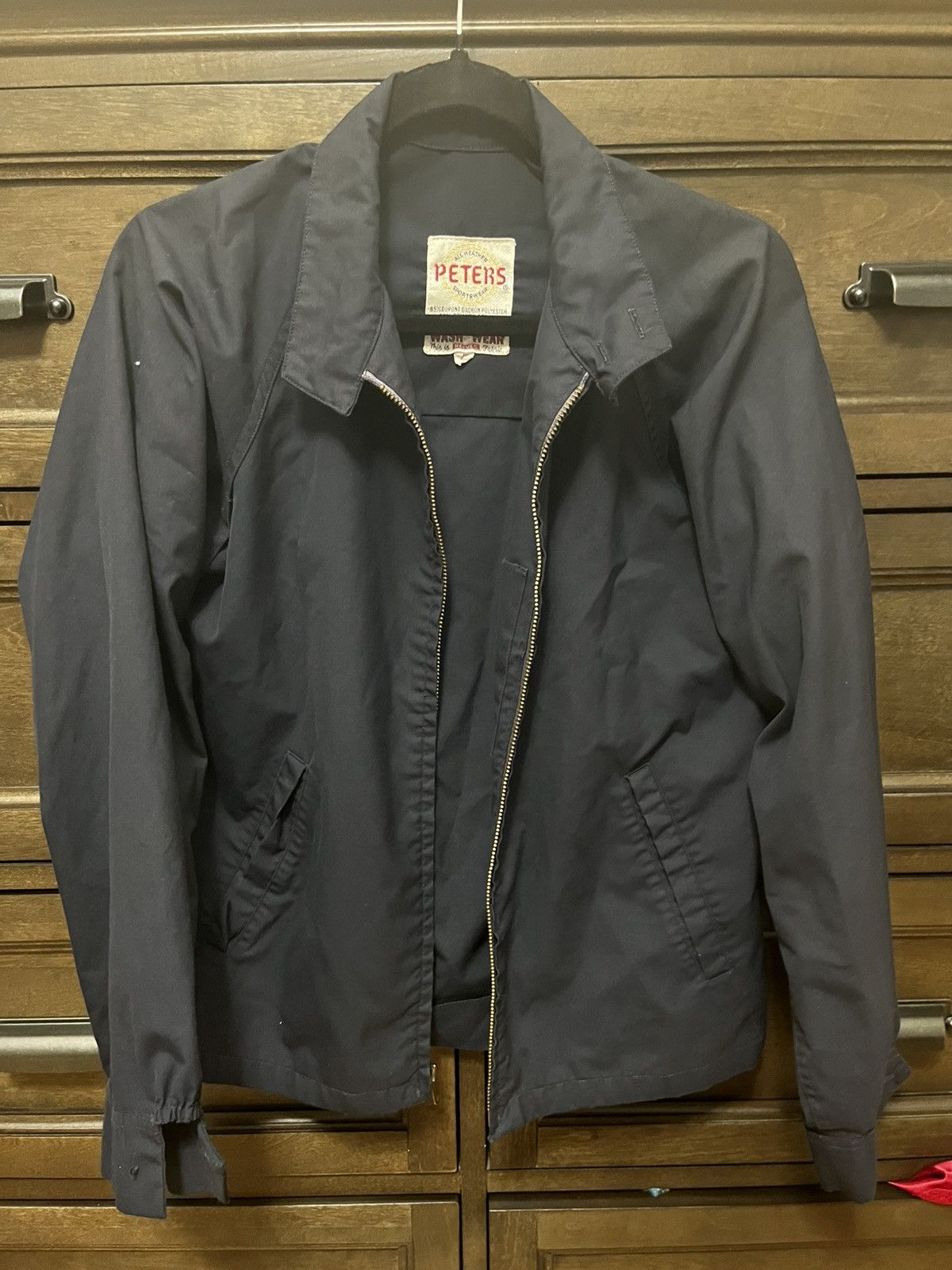 Vintage Vintage 80s Light Navy Jacket Size US S / EU 44-46 / 1 - 2 Thumbnail