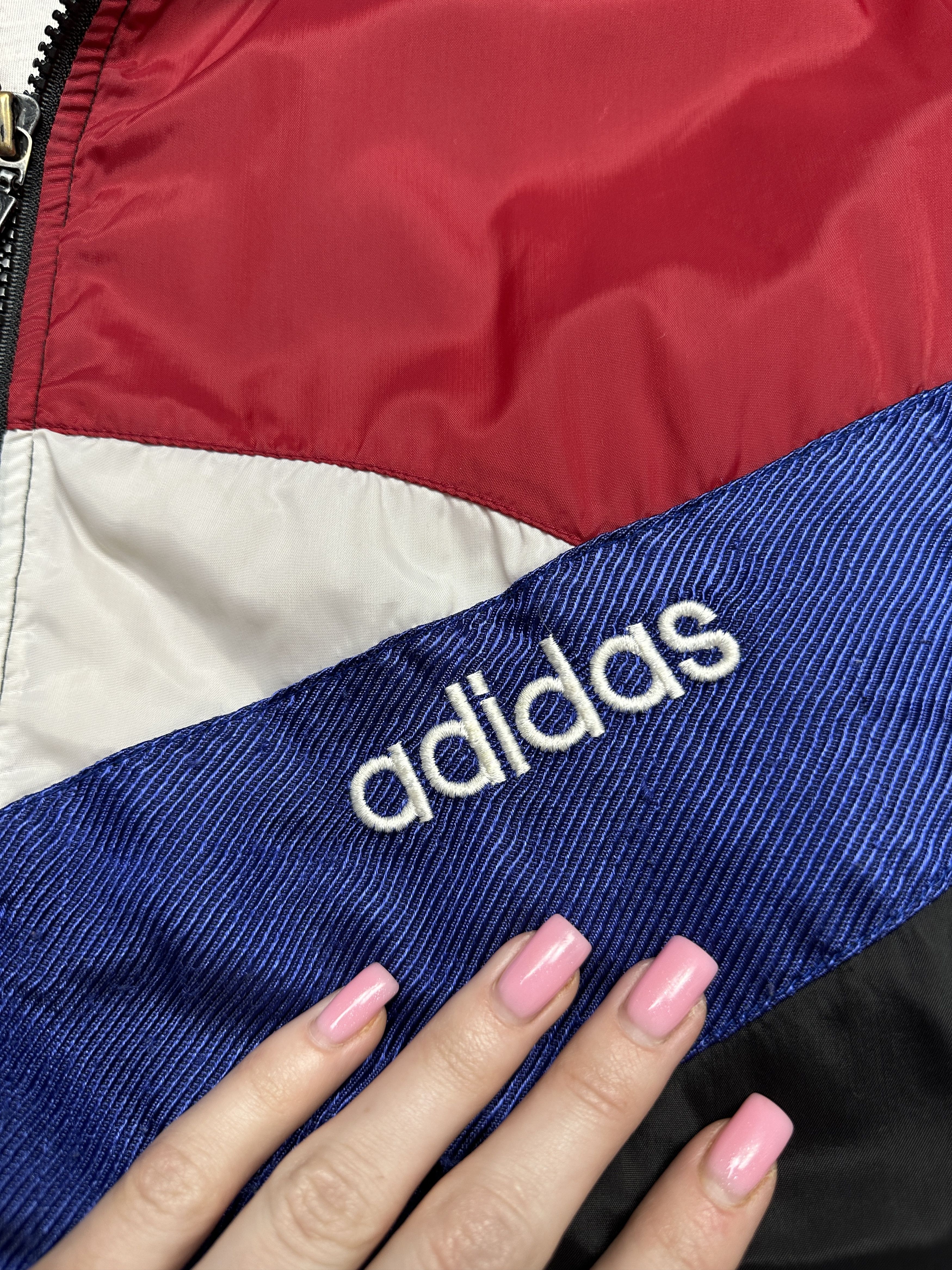 Adidas Adidas Vintage Mens Nylon Track Top Jacket y2k Size US M / EU 48-50 / 2 - 3 Thumbnail