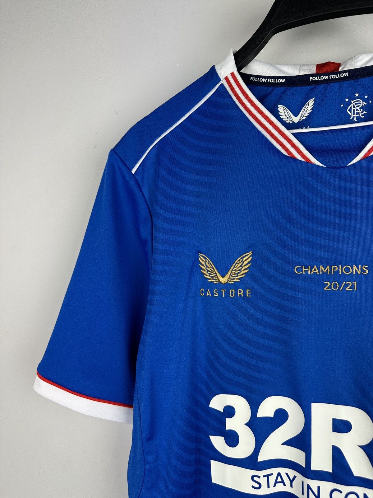 Other 20/21 Rangers Glasgow Castore Home Soccer Jersey Size US S / EU 44-46 / 1 - 2 Thumbnail