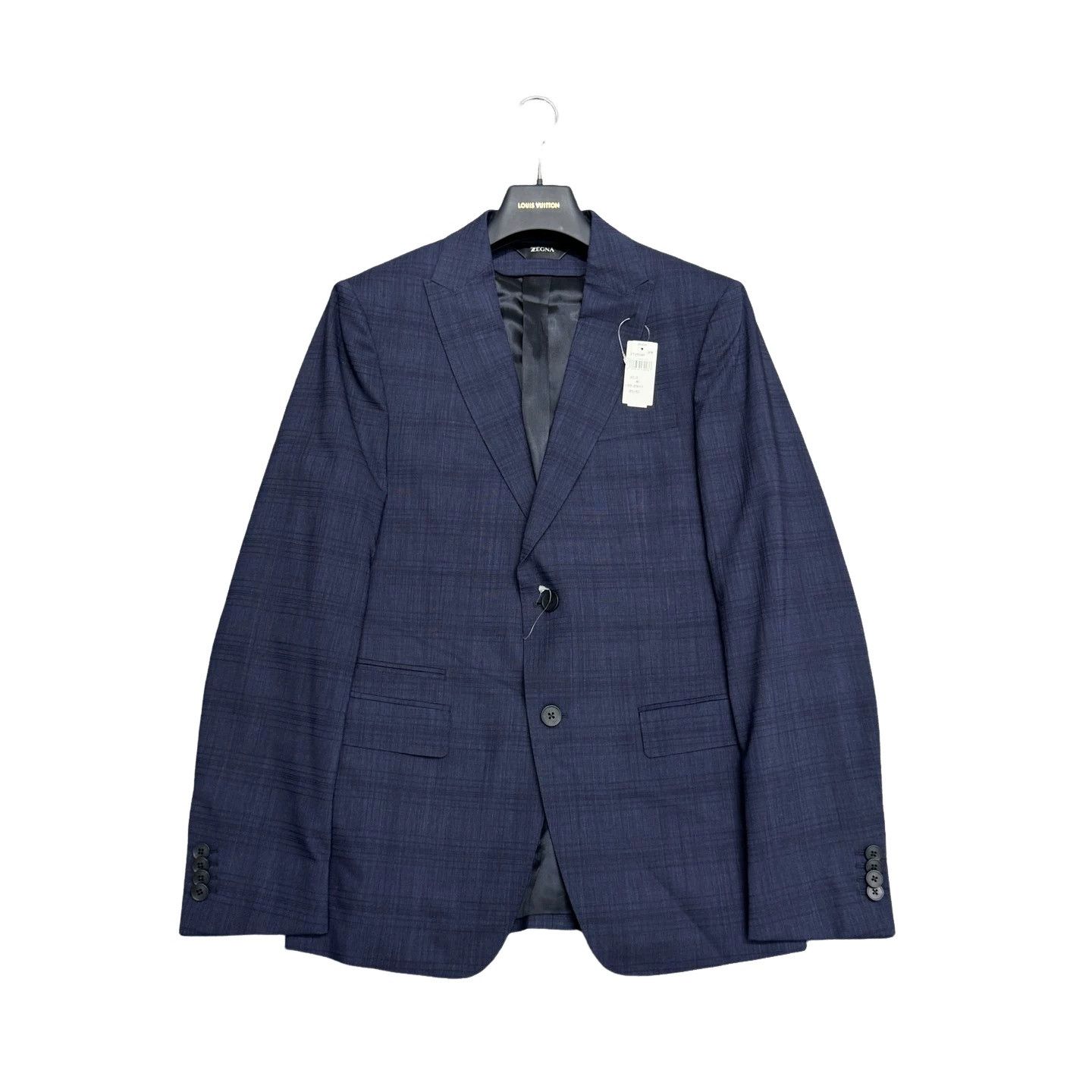 Z Zegna Zegna Plaid Wool Blazer Size 38R Size 38R - 1 Thumbnail
