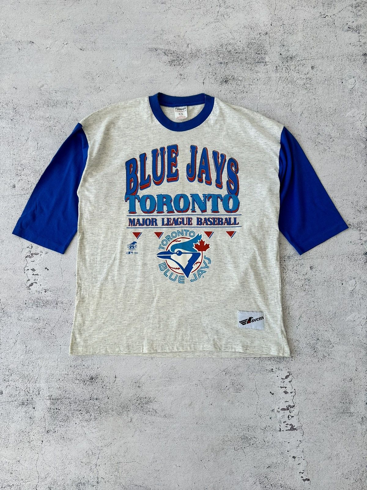 Japanese Brand × Vintage Vintage MLB 1994 Toronto Blue Jays Baseball T Shirt Size US XL / EU 56 / 4 - 1 Thumbnail