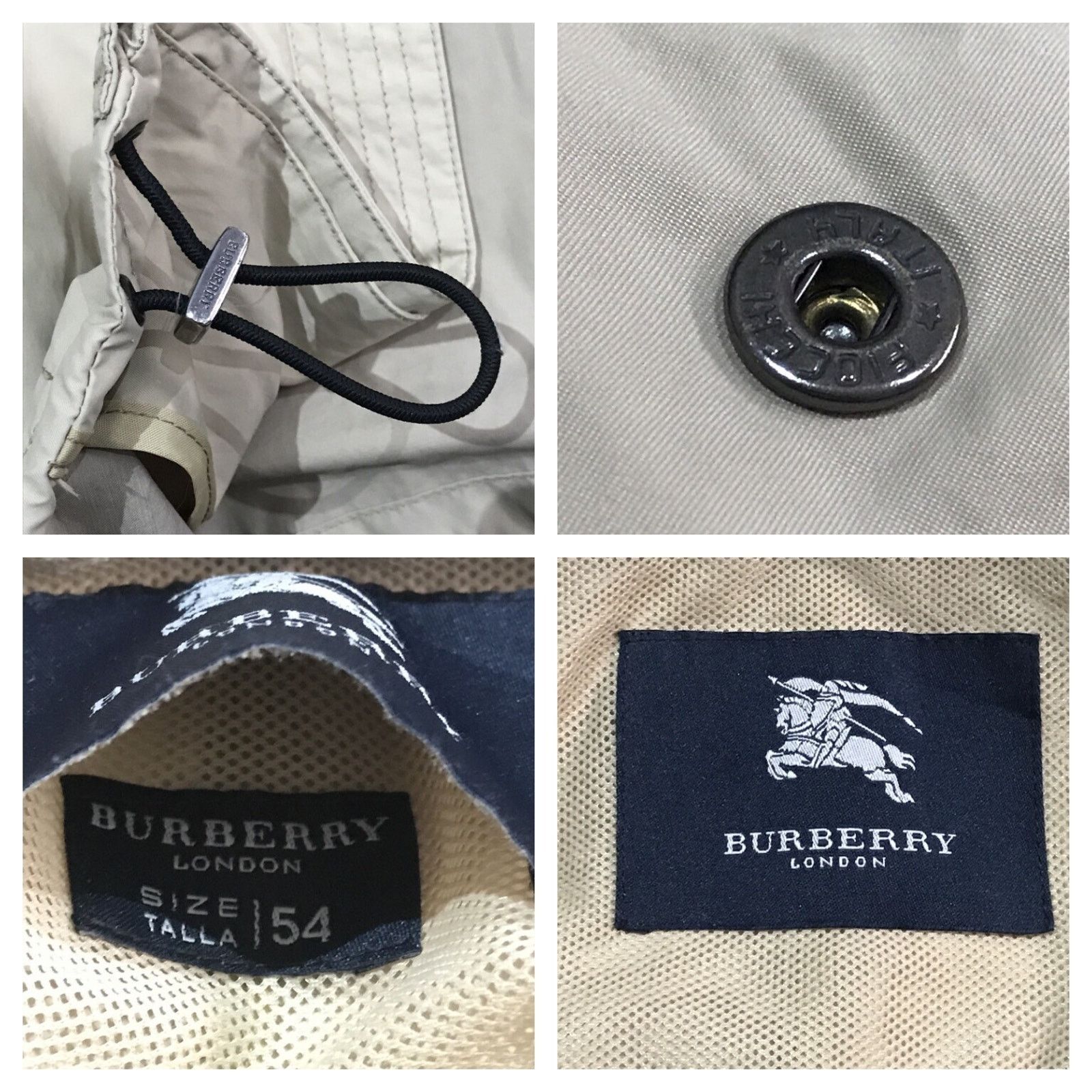 Burberry burberry london coat jacket nova check lightweight cotton Size US L / EU 52-54 / 3 - 8 Thumbnail