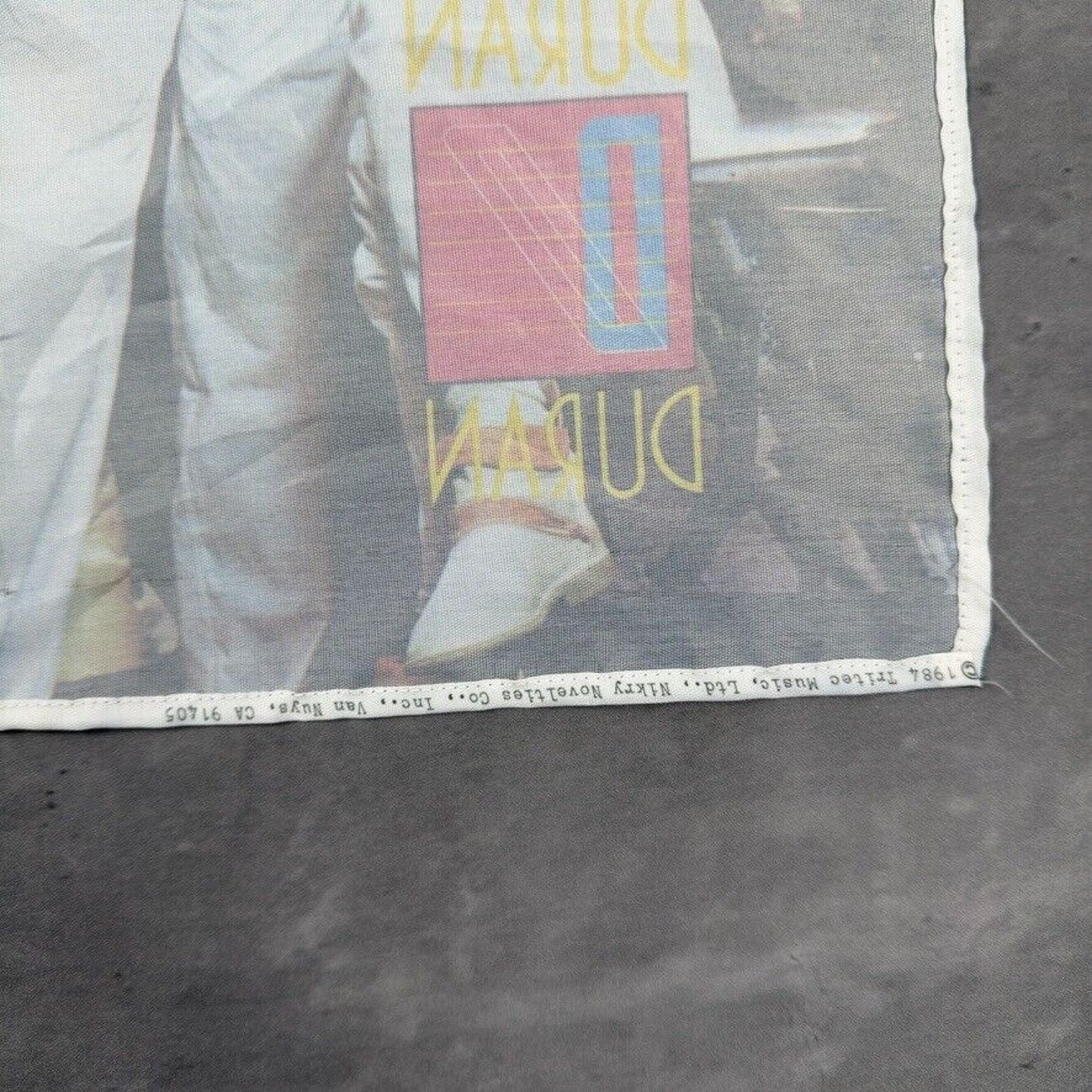 Band Tees × Vintage Vintage Duran Duran 1984 Tritec Music Tapestry Size ONE SIZE - 4 Thumbnail
