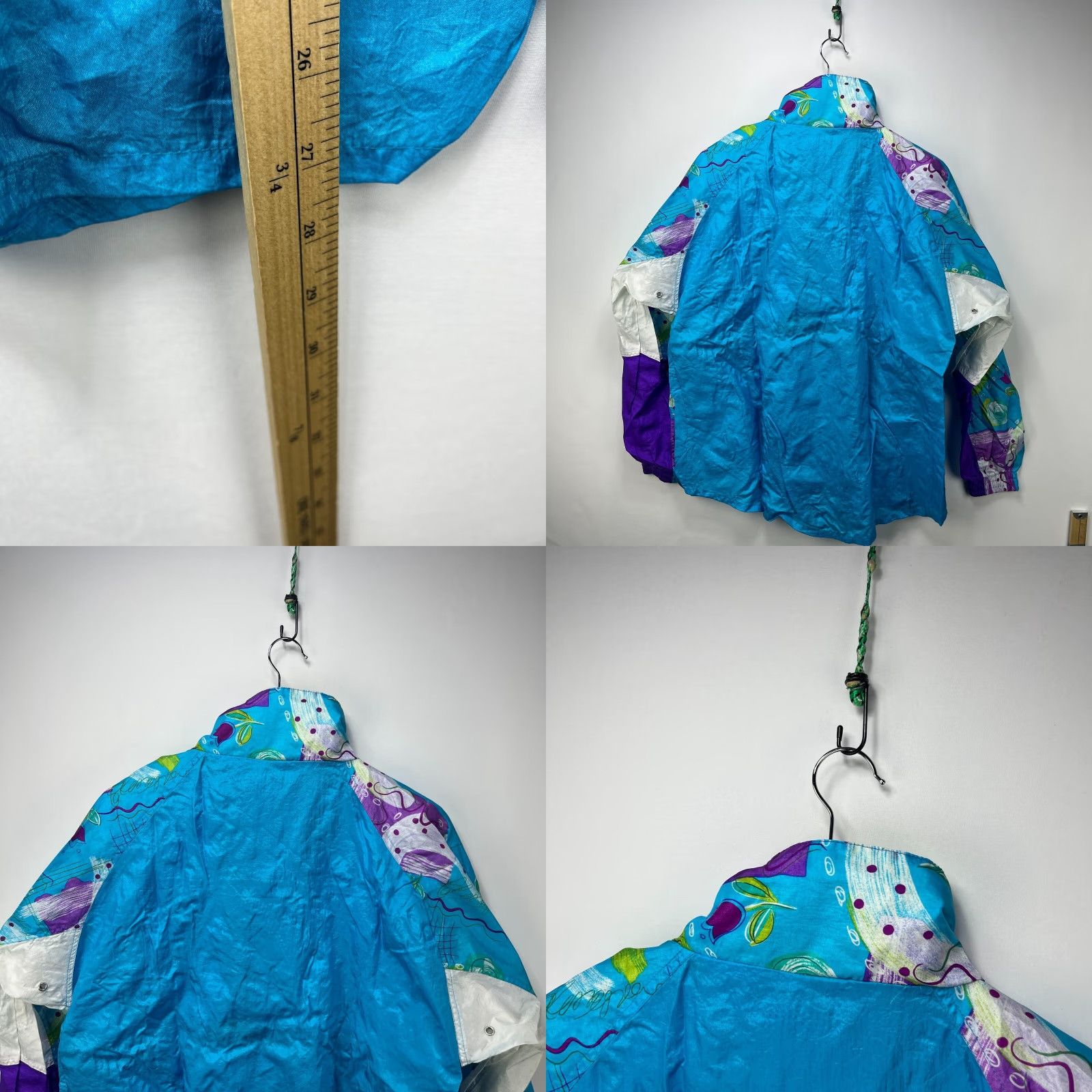 Wilson VINTAGE 90s Wilson Advantage Tennis Windbreaker Jacket M Men Blue Windbreaker Tennis 90s Mens Size US M / EU 48-50 / 2 - 8 Thumbnail