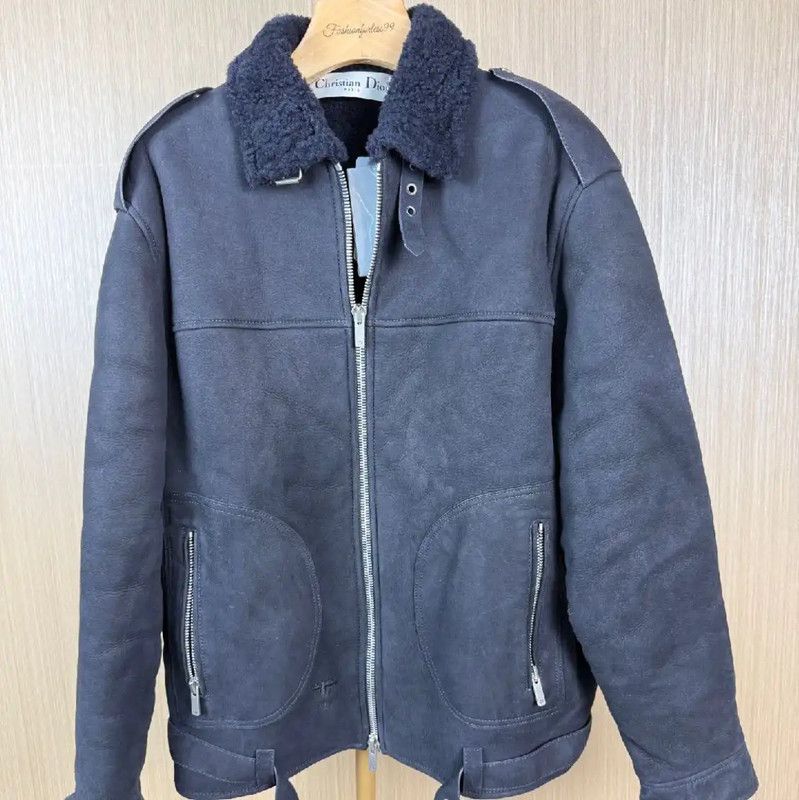 Dior Dior Black Shearling Women's Jacket 0089 Size M / US 6-8 / IT 42-44 - 1 Thumbnail