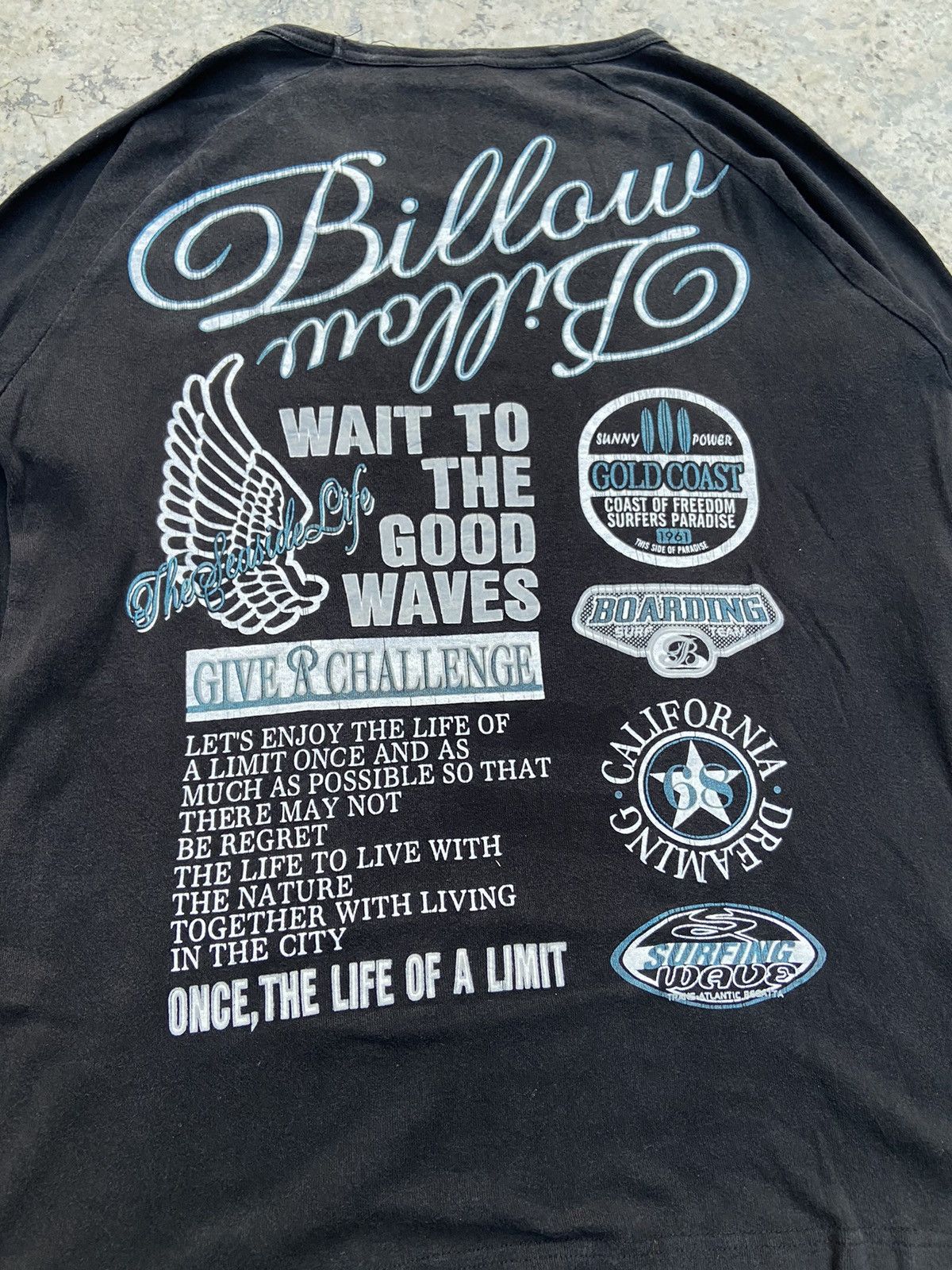 If Six Was Nine 2000s dope.H billow blurr long sleeve t-shirt Size US L / EU 52-54 / 3 - 6 Thumbnail