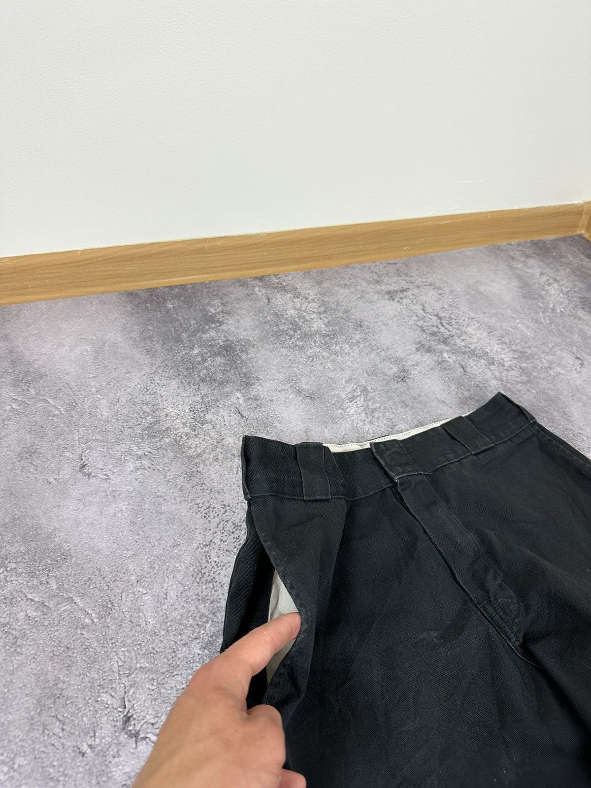 Dickies Vintage Dickies 874 Faded Black Baggy USA Skater Opium Pants Size US 30 / EU 46 - 14 Thumbnail