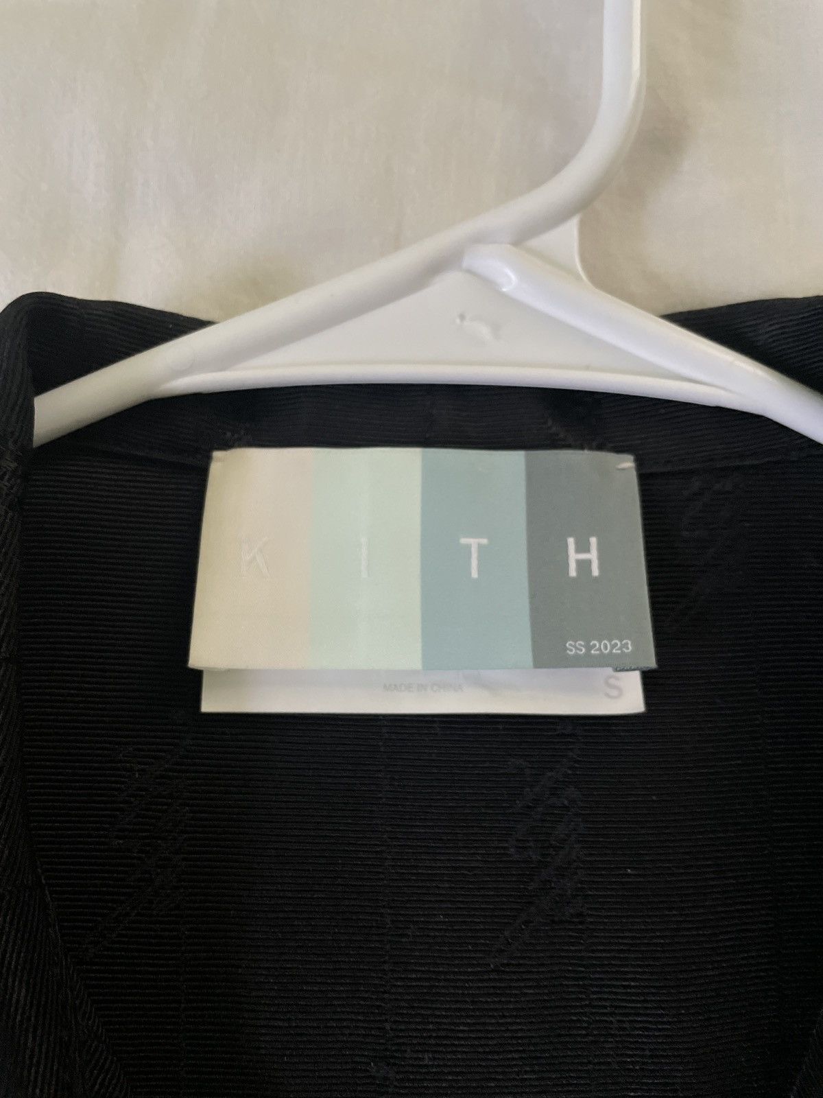 Kith Kith Jacquard Faille Reade Shirt - Black Size US S / EU 44-46 / 1 - 3 Thumbnail