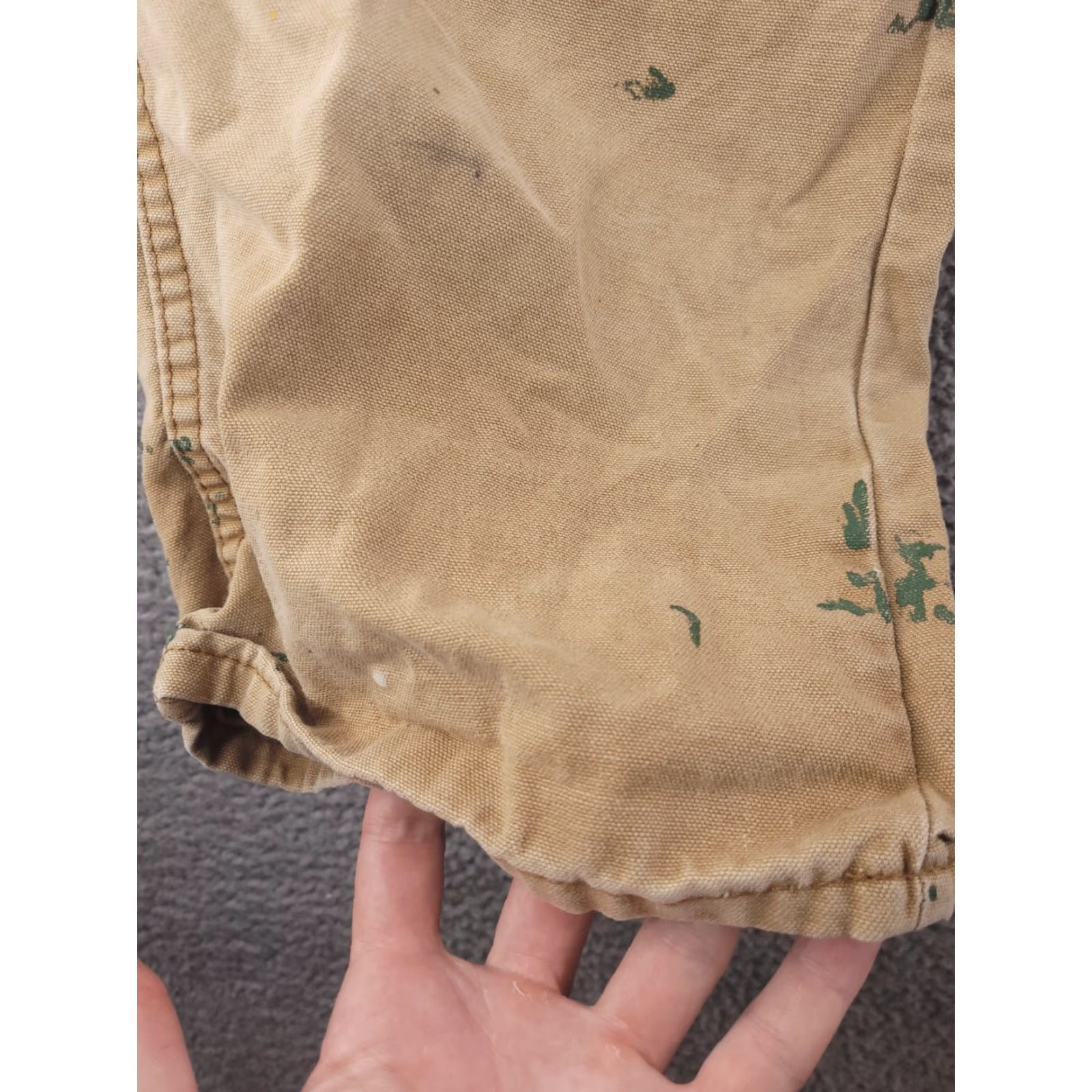 Dickies Dickies Pants Mens 42x29 Brown Canvas Workwear Carpenter Size US 42 / EU 58 - 3 Thumbnail