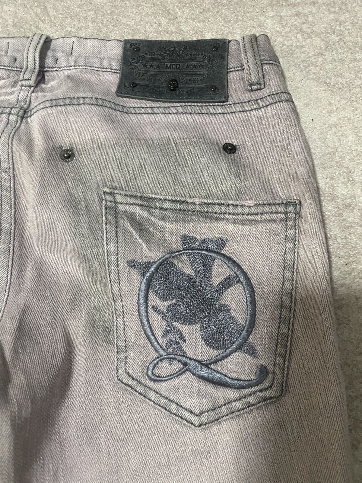 McQ Alexander McQueen Mcq Alexander Mcqueen denim rare colour Size US 26 / EU 42 - 3 Thumbnail