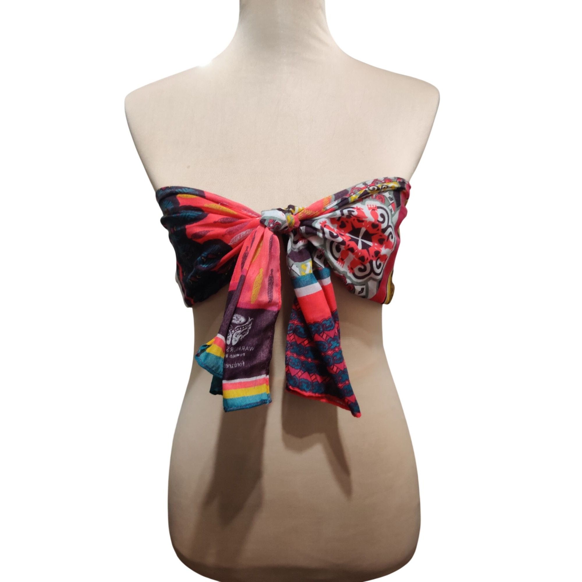 Ford Warriors in Pink x Ford Feather Scarf Multicolor Lightweight Size ONE SIZE - 8 Thumbnail