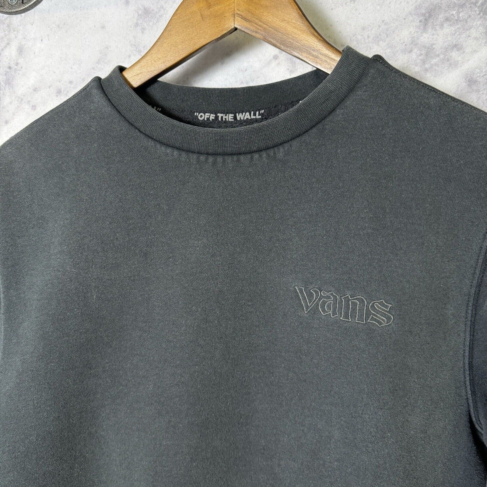 Vans Vans Sweatshirt Mens Large L Gray Crew Neck Skate Streetwear Size US L / EU 52-54 / 3 - 3 Thumbnail
