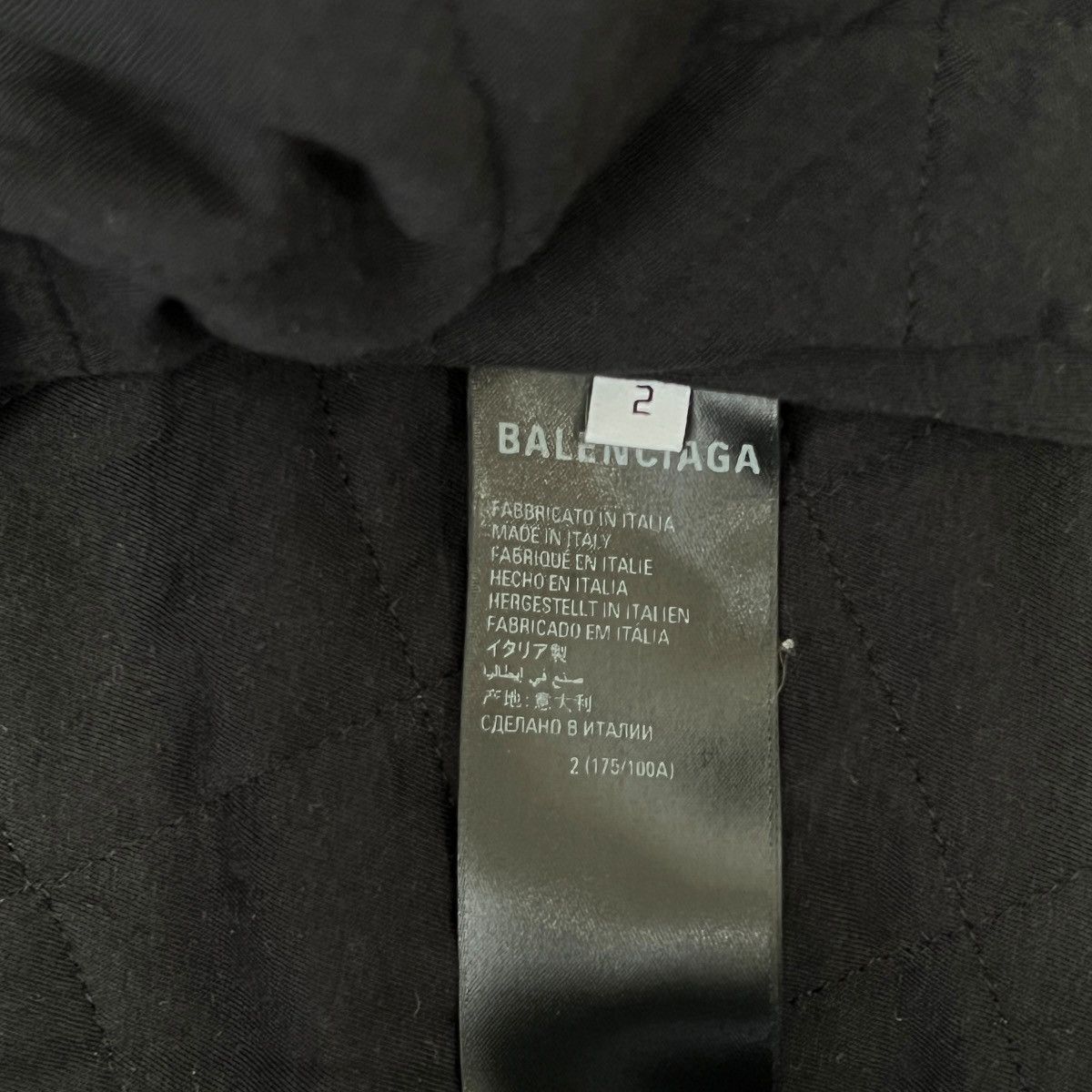 Balenciaga BALENCIAGA 2022AW Nylon Padded Pullover Hooded Jacket Size US XS / EU 42 / 0 - 9 Thumbnail