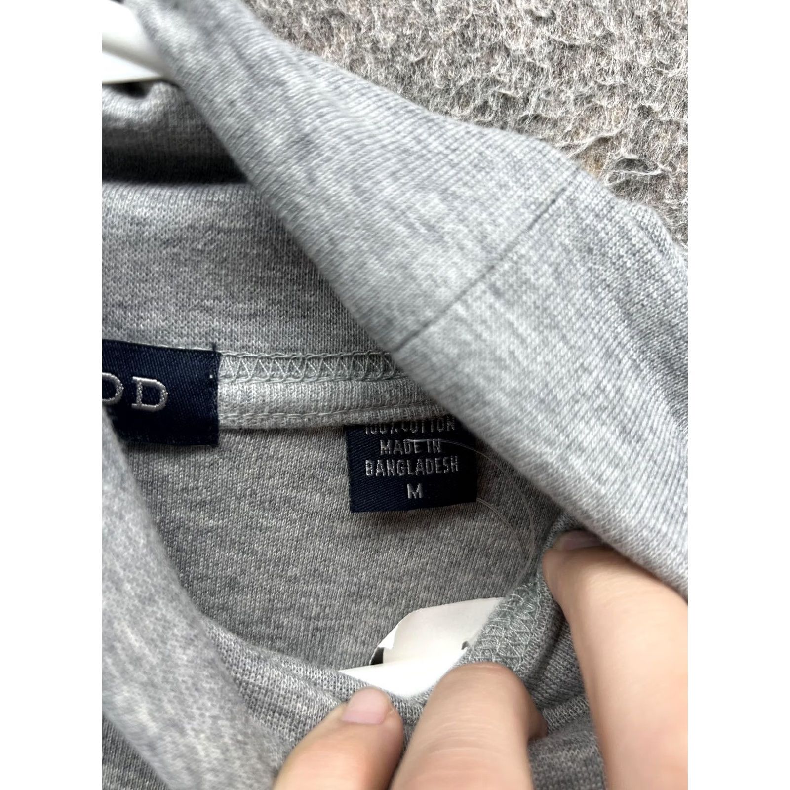 Izod IZOD Mens Medium Gray Pullover Turtleneck T-Shirt Shirt Long Sleeve Cotton Knit Casual Sweater Knit Regular Fit Fall Mens Size US M / EU 48-50 / 2 - 3 Thumbnail