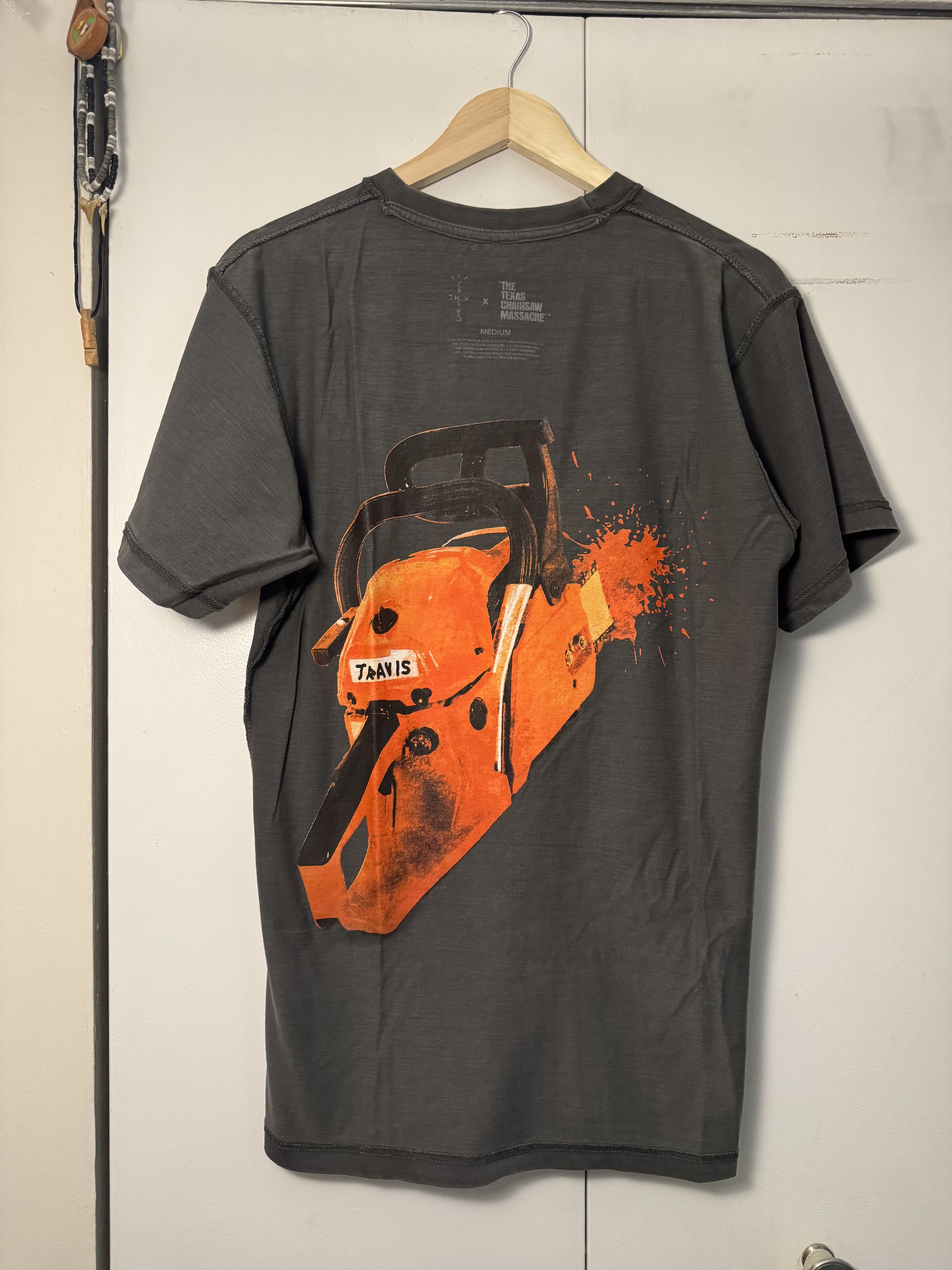 Travis Scott Travis Scott Texas Chainsaw Massacre Reversible 2017 T Shirt Size US M / EU 48-50 / 2 - 5 Thumbnail