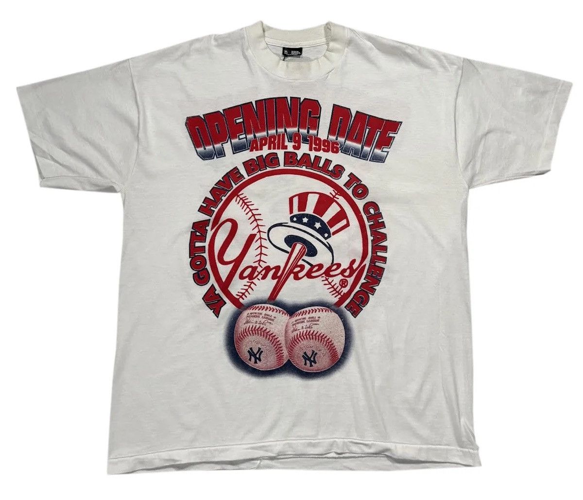 Vintage Vintage Bootleg New York Yankees Opening Day 1996 T Shirt XL Size US XL / EU 56 / 4 - 1 Thumbnail