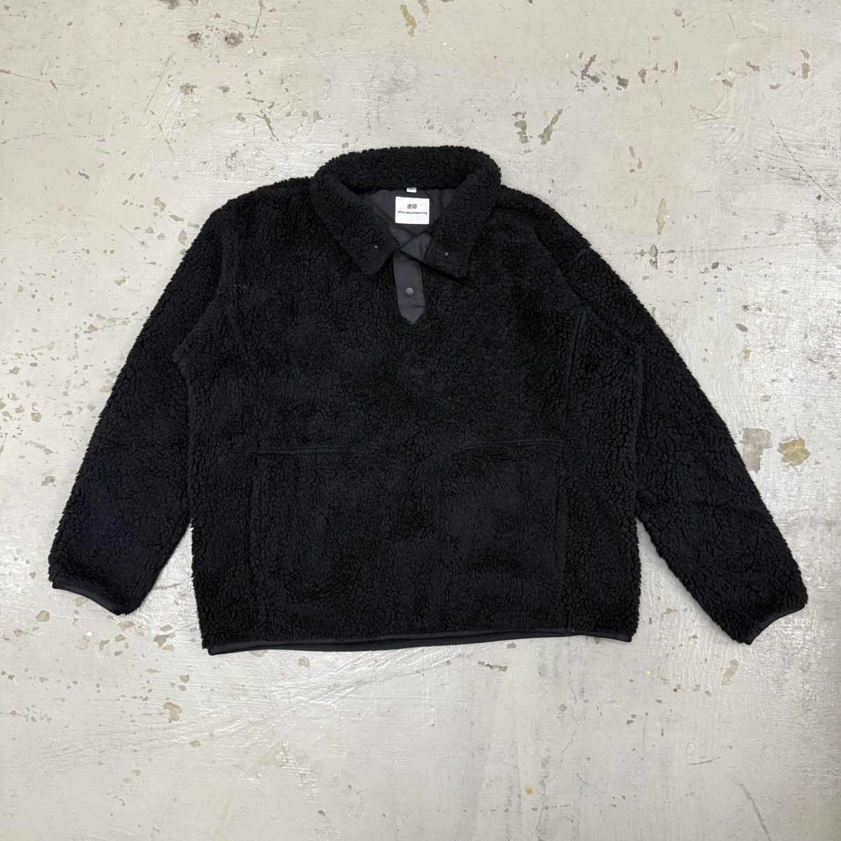 Uniqlo × White Mountaineering Uniqlo White Mountaineering Fleece Oversized Pullover Size US XL / EU 56 / 4 - 1 Thumbnail