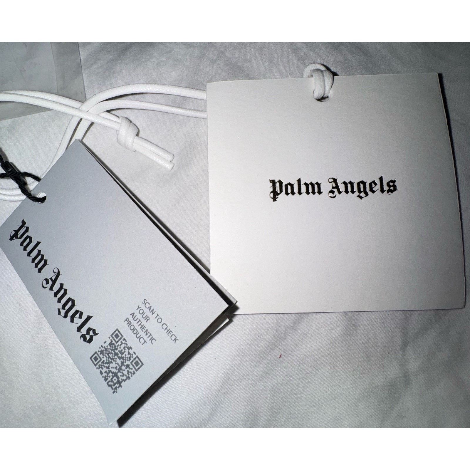 Palm Angels Palm Angels Baby Bib Baby Blue Logo Terry Cloth OS NWT Italy Size ONE SIZE - 9 Thumbnail