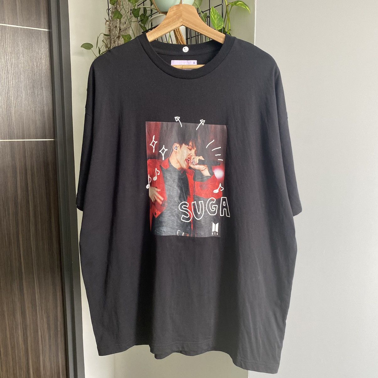 Suga BTS South Korean Kpop Boy Band Oversized Tshirt