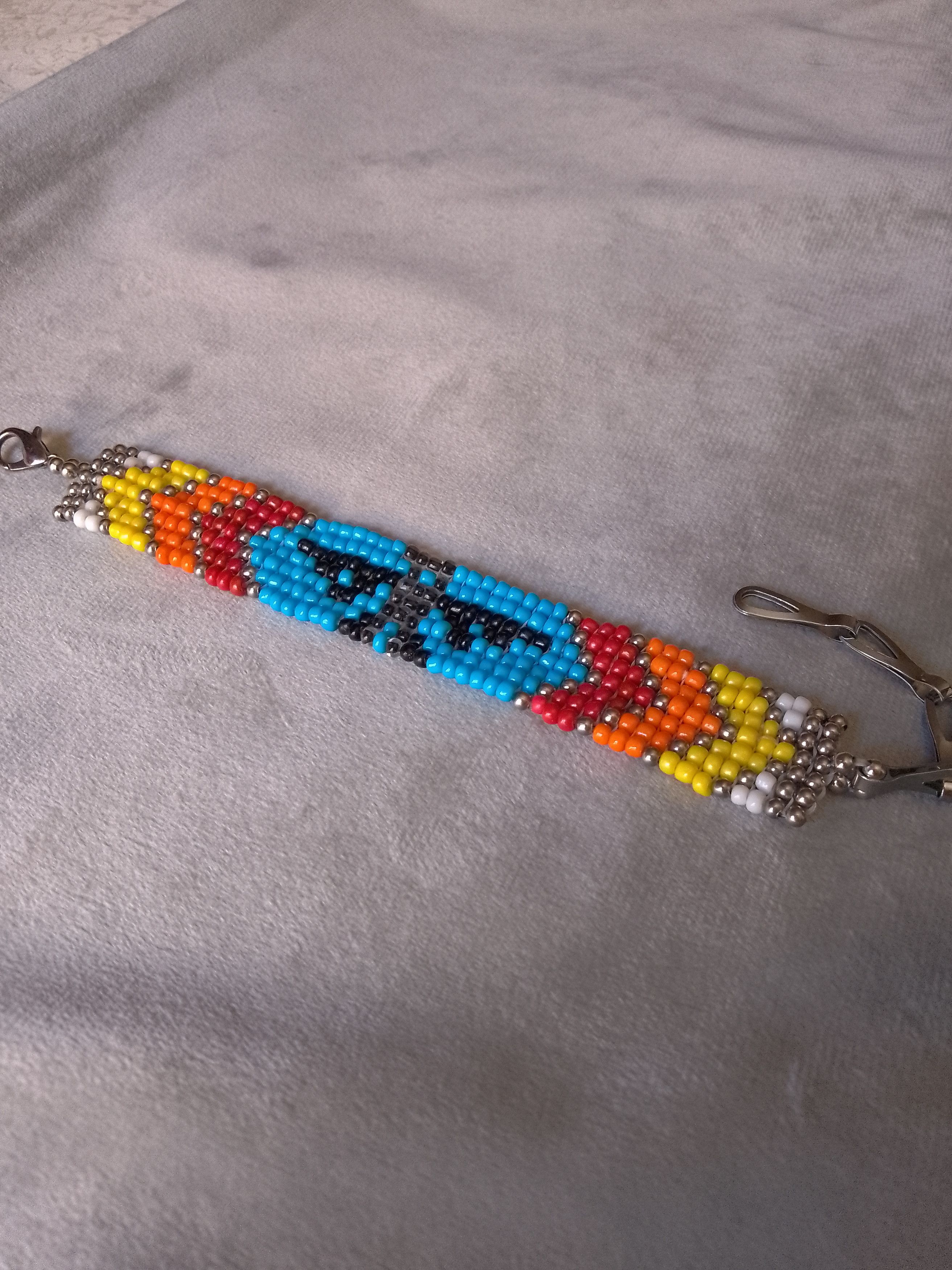 Handmade Ethnic bracelet Native Americans style Size ONE SIZE - 1 Thumbnail