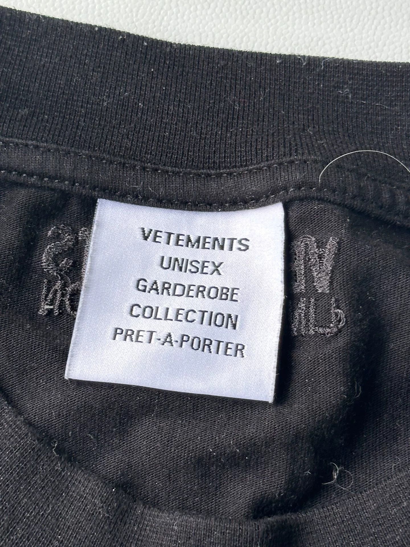 Vetements Vetements Uni Letter Print T-Shirt Size US M / EU 48-50 / 2 - 3 Thumbnail