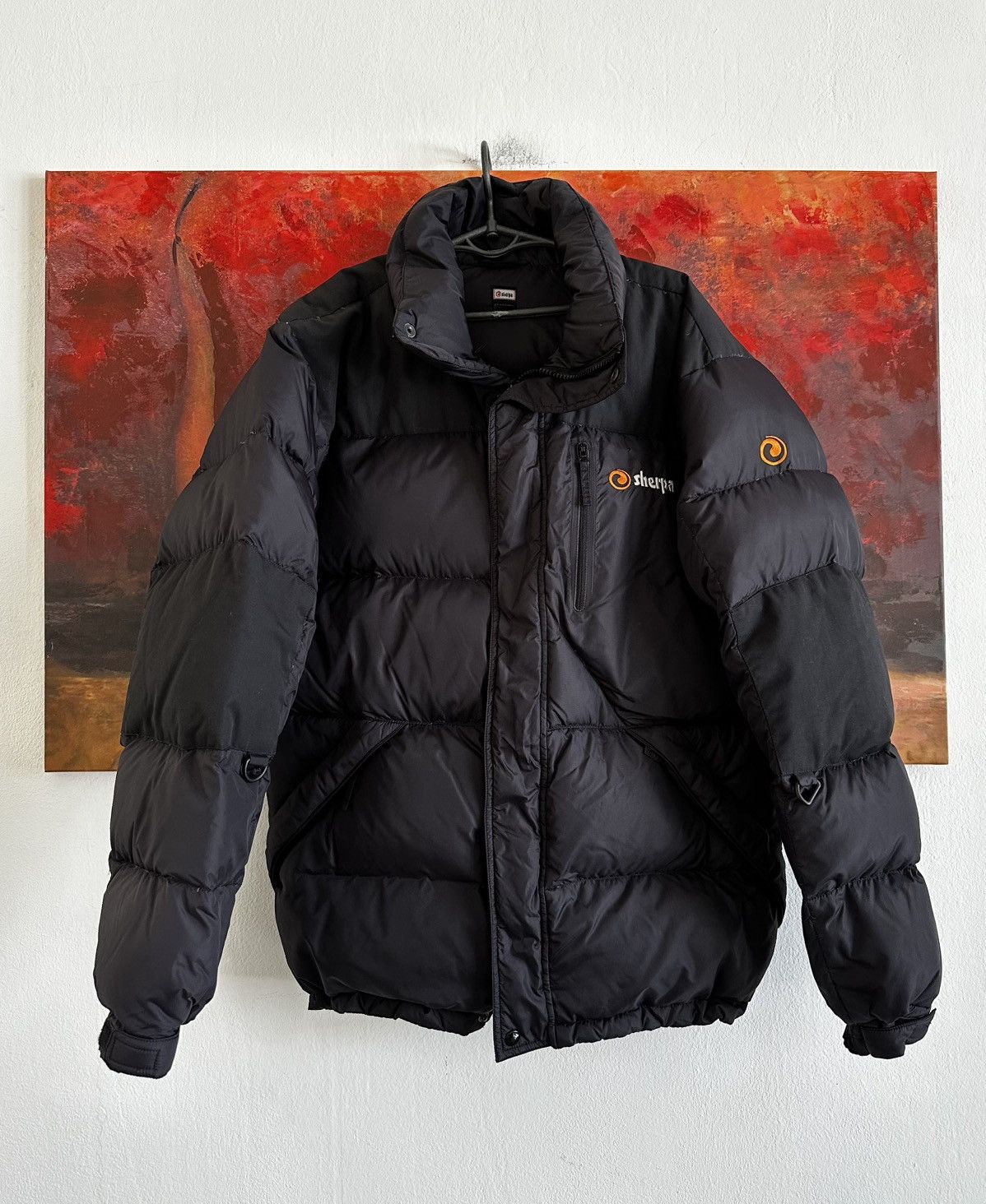 Other Sherpa Black Down Jacket Size s Size US S / EU 44-46 / 1 - 1 Thumbnail