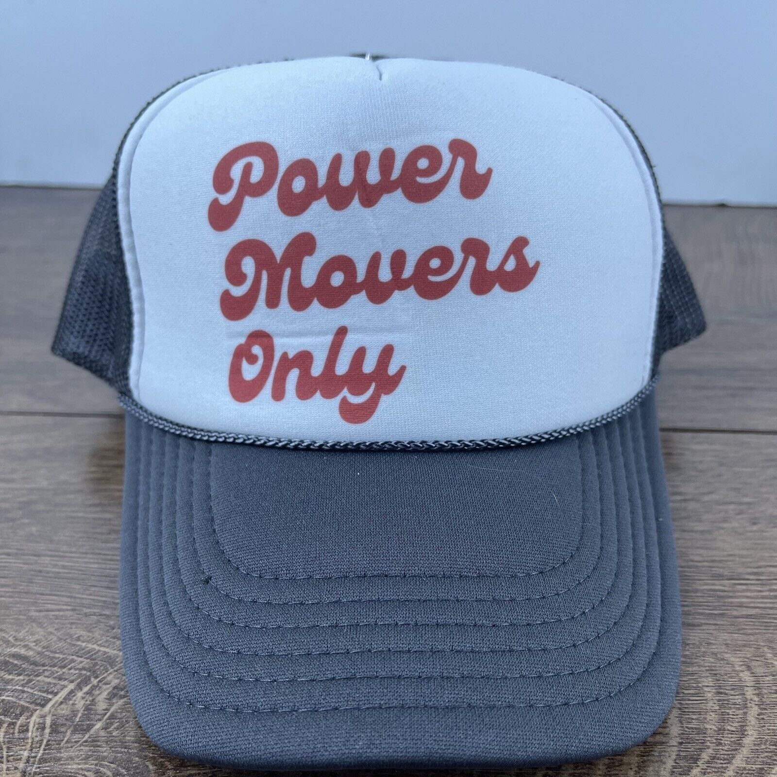 Other Power Movers Only Hat Snapback Hat White Adjustable Hat Adul Size ONE SIZE - 1 Thumbnail