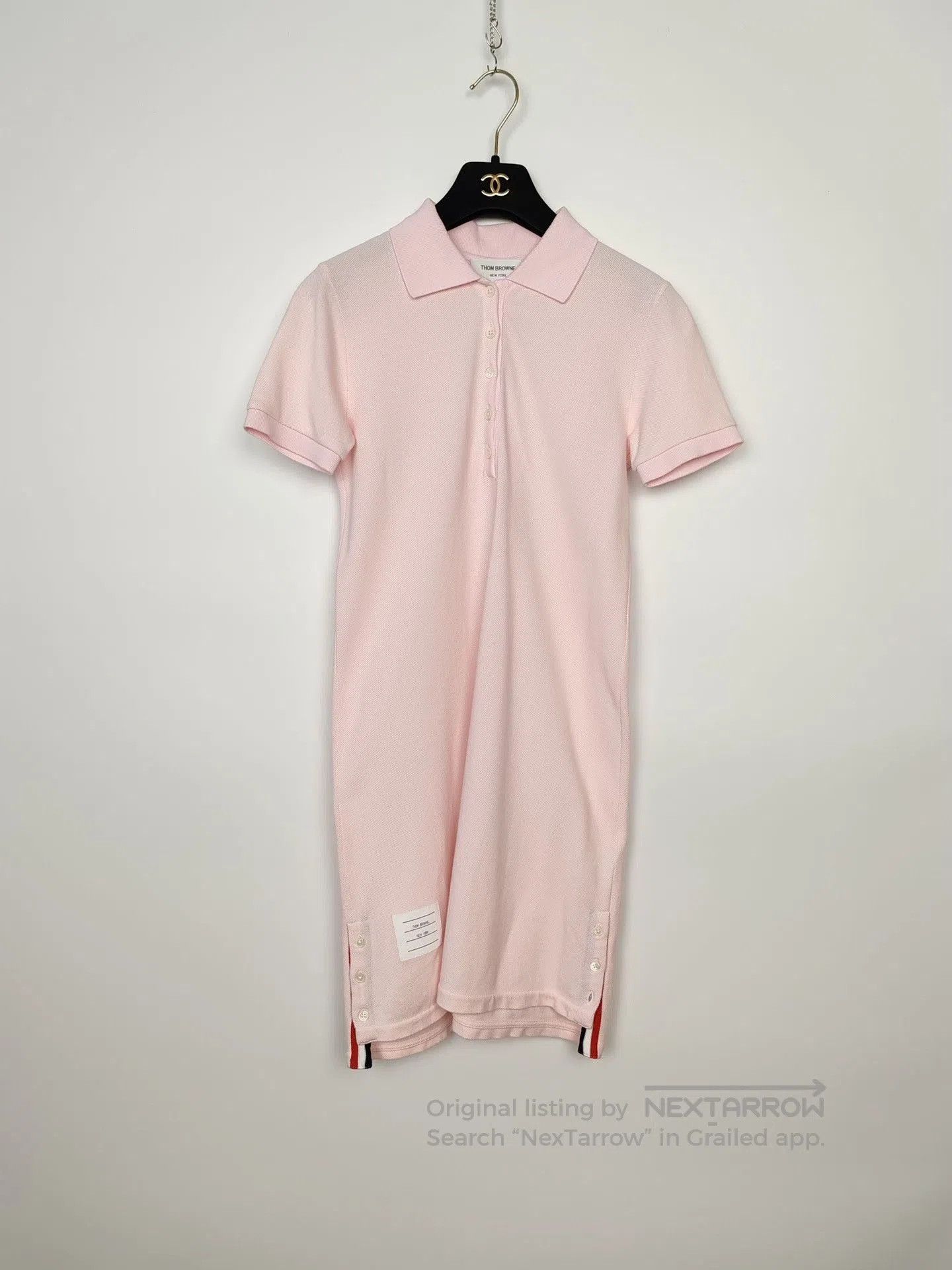 Thom Browne Thom Browne New Polo Collar Short Sleeve Dress. Size M / US 6-8 / IT 42-44 - 1 Thumbnail