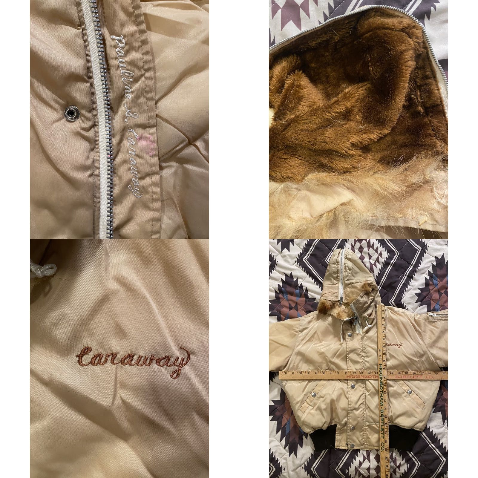Vintage Vtg 50s N-2B Flyers Parka Jacket Split Hood Fur Souvenir Korea Embroidered Small Shirt Mens Size US S / EU 44-46 / 1 - 8 Thumbnail
