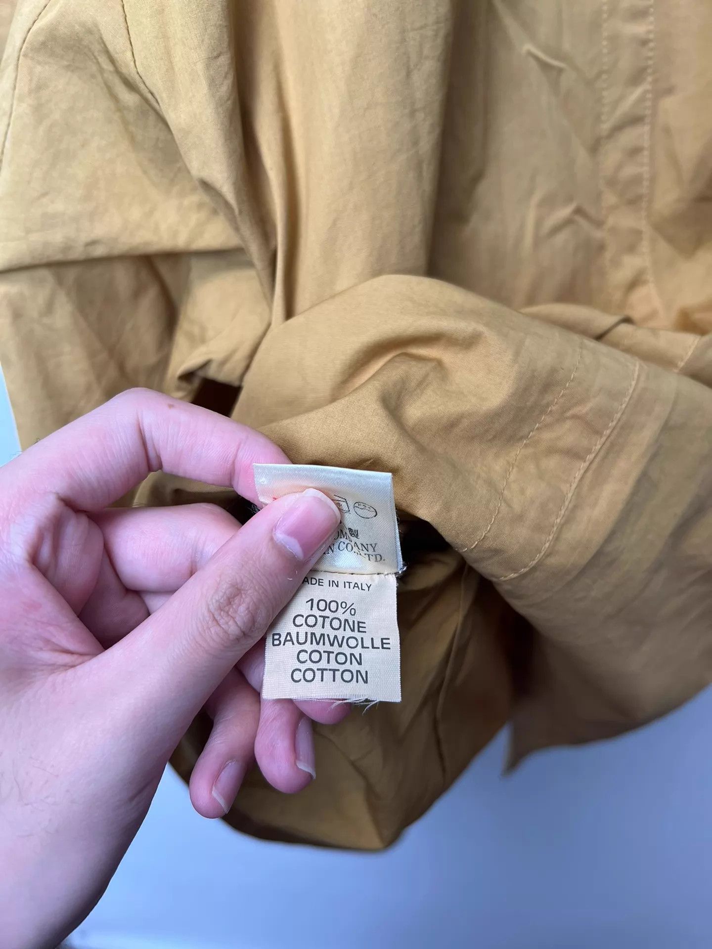 C.P. Company CP Company Vintage Italian Suit Jacket Yellow Size US M / EU 48-50 / 2 - 7 Thumbnail