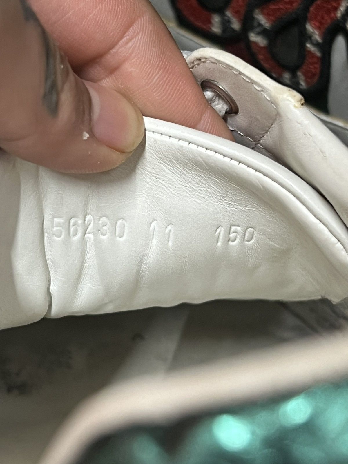 Gucci Gucci Ace leather sneakers signature embroidered Kingsnake Size US 12 / EU 45 - 4 Thumbnail