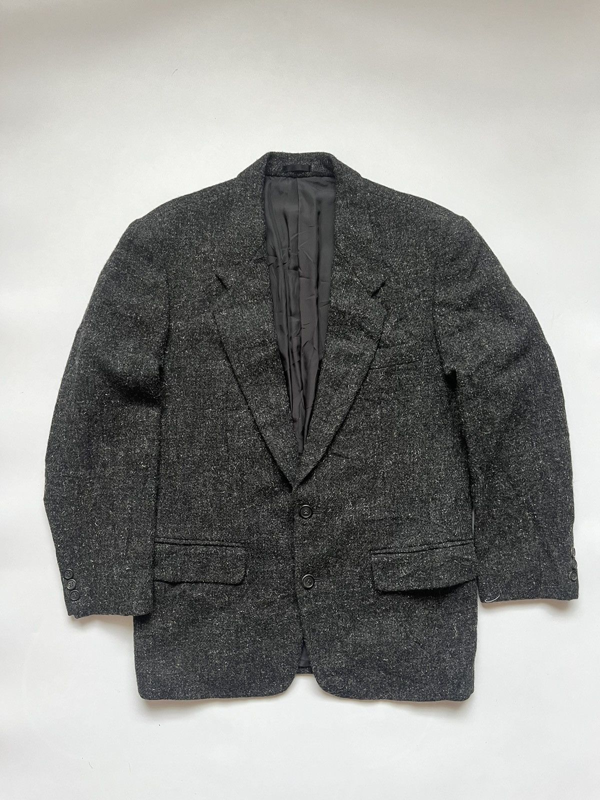 Issey Miyake × Japanese Brand Issey Miyake Jun Men Tailored Wool Blazer Size 54R - 1 Thumbnail