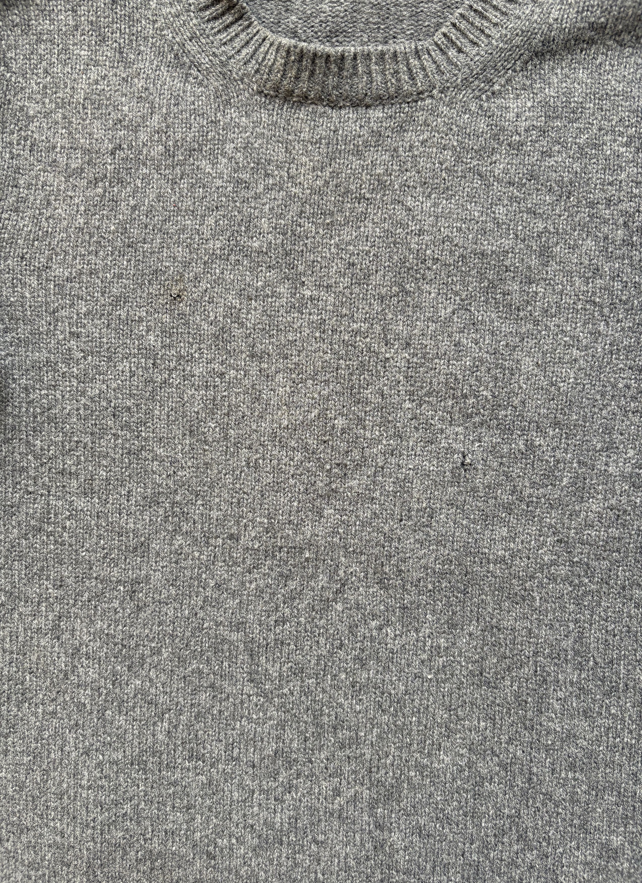 A.P.C. ⚡️QUICK SALE⚡️A.P.C. Gray Crewneck Wool Knit Sweater Size US S / EU 44-46 / 1 - 7 Thumbnail