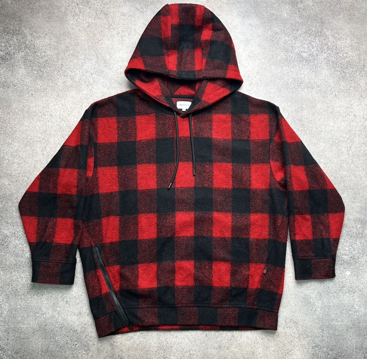 Woolrich Woolen Mills Woolrich checked wool hoodie Size US XS / EU 42 / 0 - 1 Thumbnail