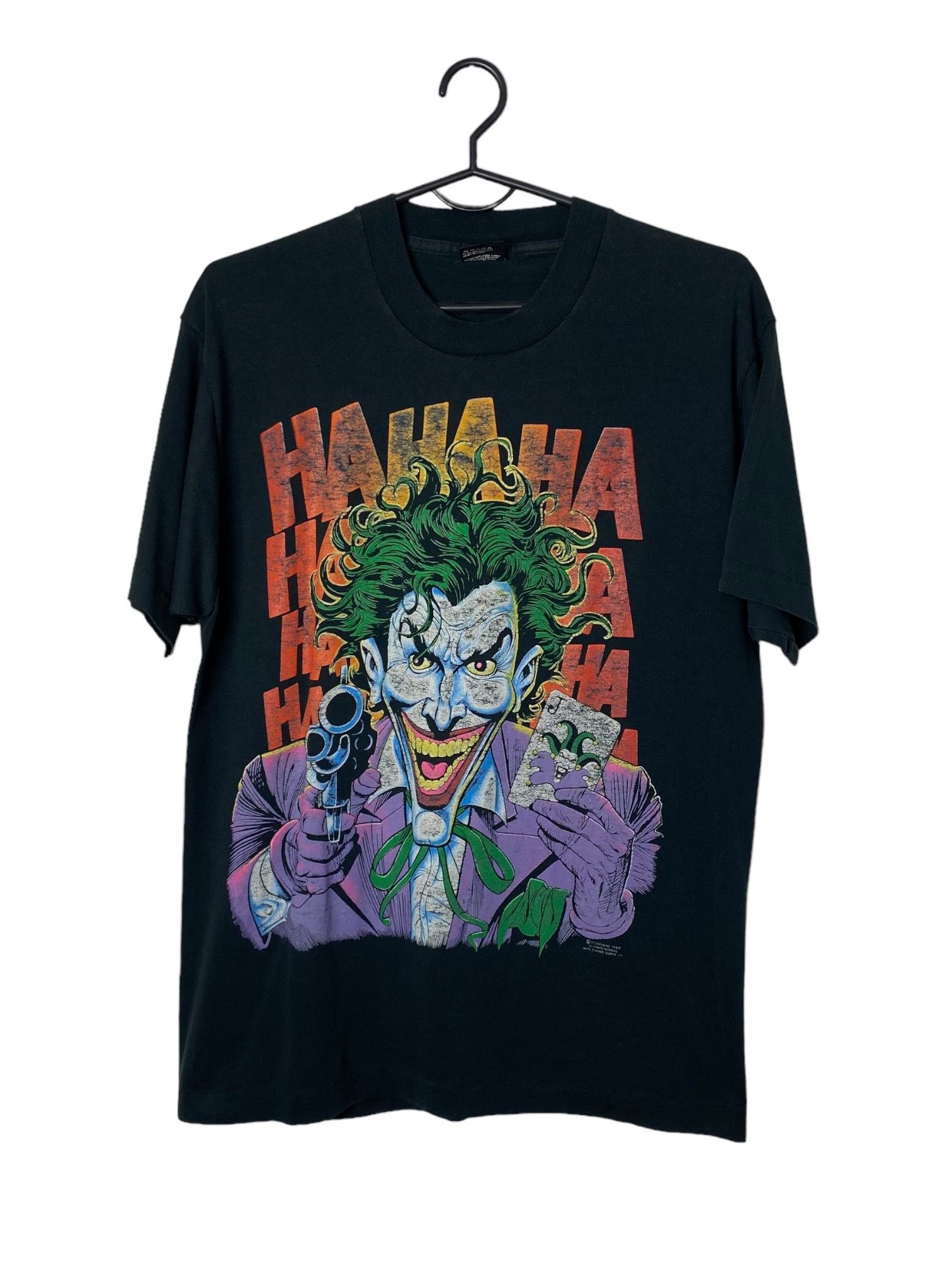 Vintage Batman Joker haha tee M t shirt