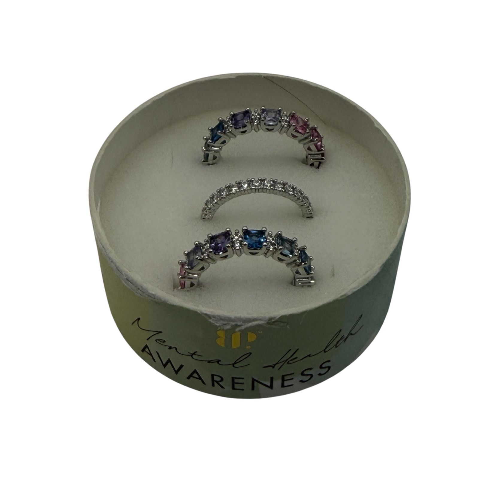 Bomb Party RBP7603 Cubic Zirconia Stone Size 8 Rings