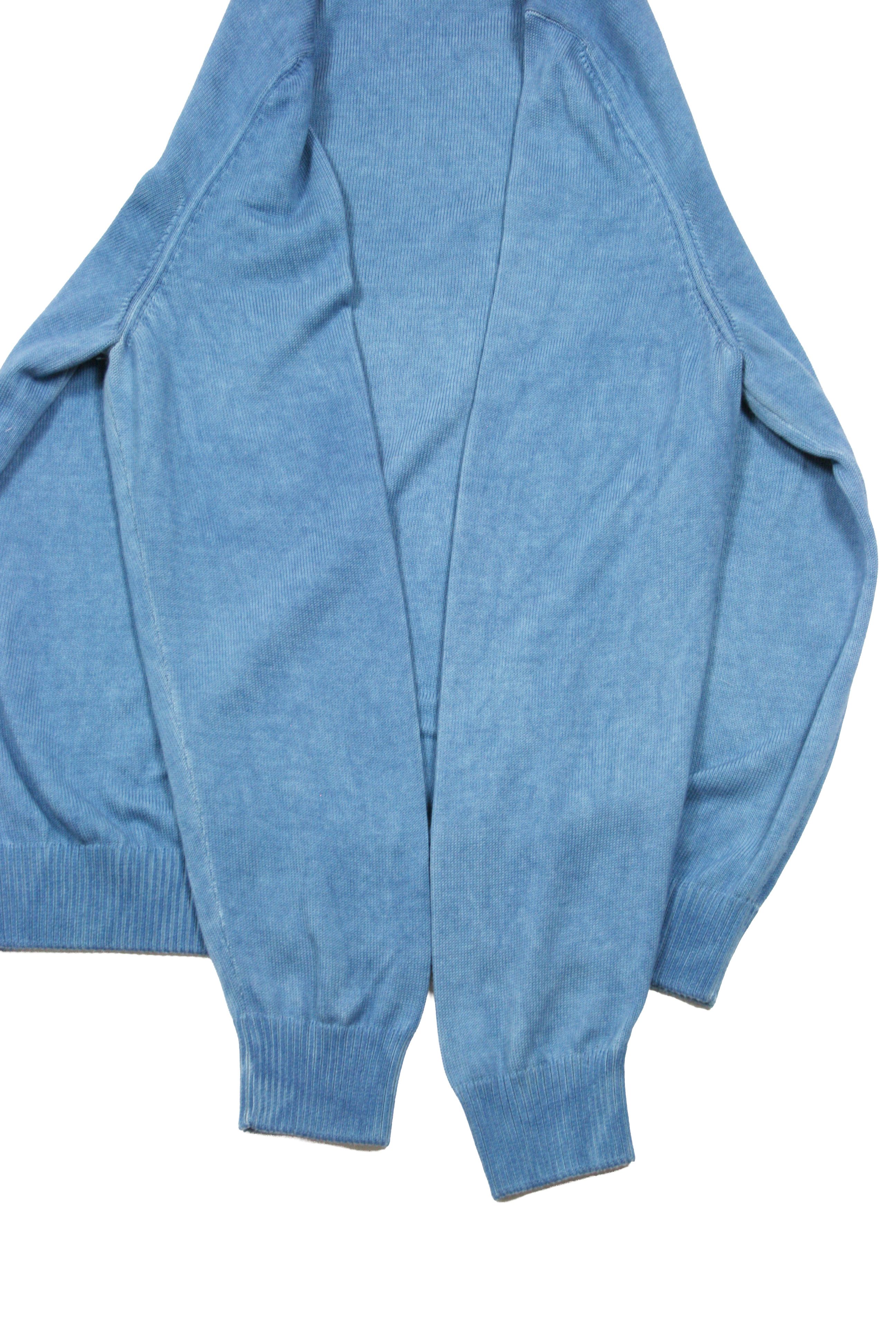 Gran Sasso Garment Dyed Cotton Sweater Size US XL / EU 56 / 4 - 5 Thumbnail