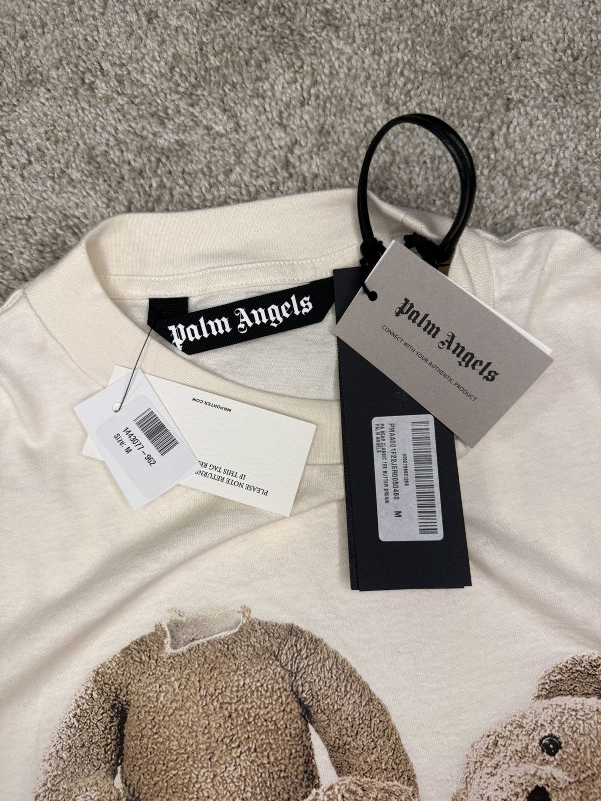 Palm Angels Palm Angels Bear T-Shirt Size US M / EU 48-50 / 2 - 5 Thumbnail