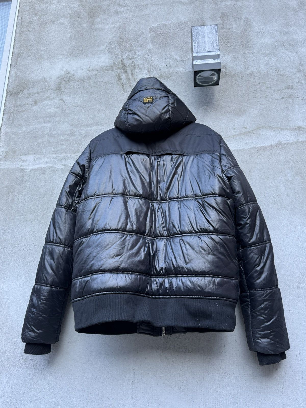 G-Star G-STAR RAW SHINY PUFFER JACKET Y2K GORPCORE RARE VNT ARCHIVE Size US XL / EU 56 / 4 - 9 Thumbnail