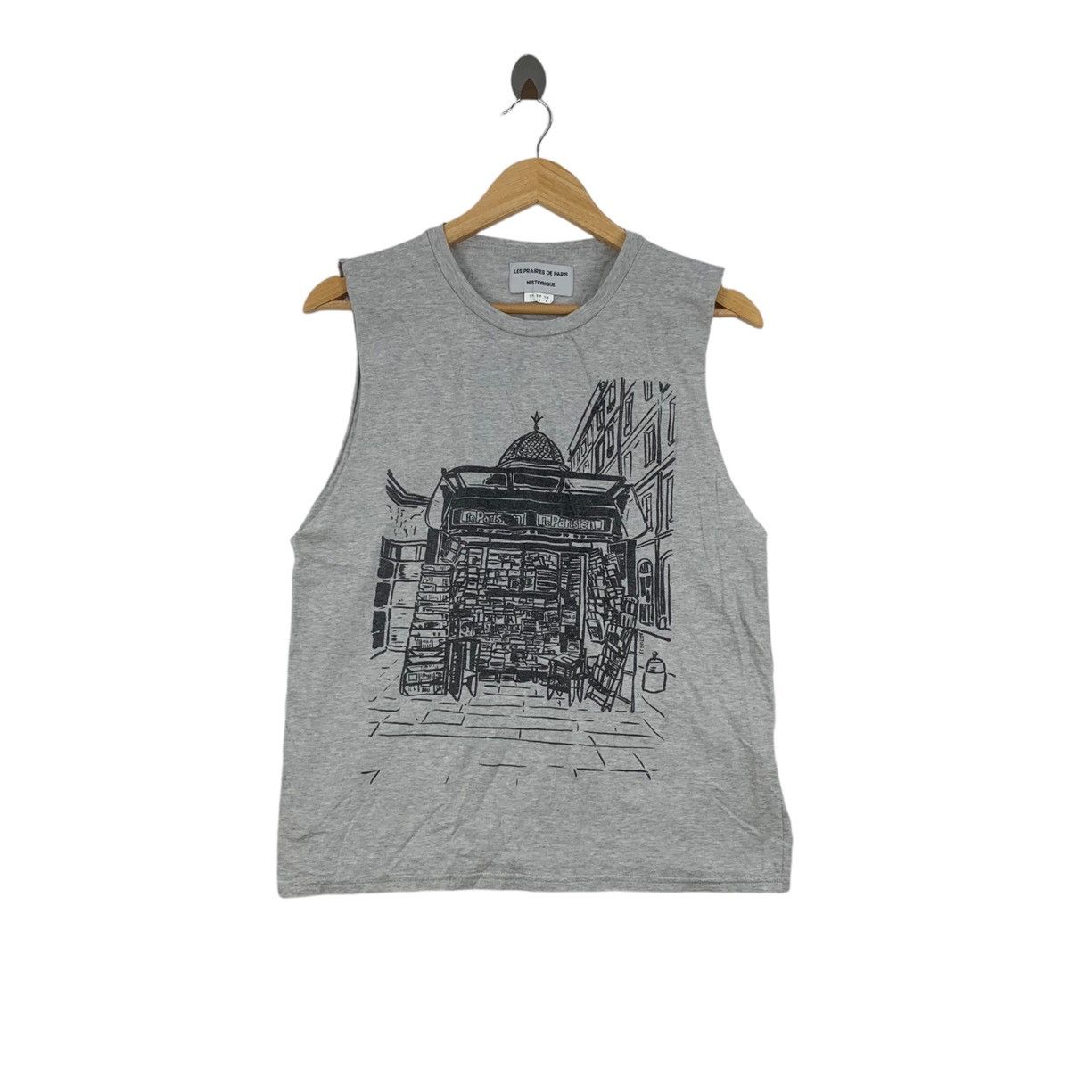 Other LES PRAIRIES DE Paris Historique Drawings Design Sleeveless Size US S / EU 44-46 / 1 - 1 Thumbnail