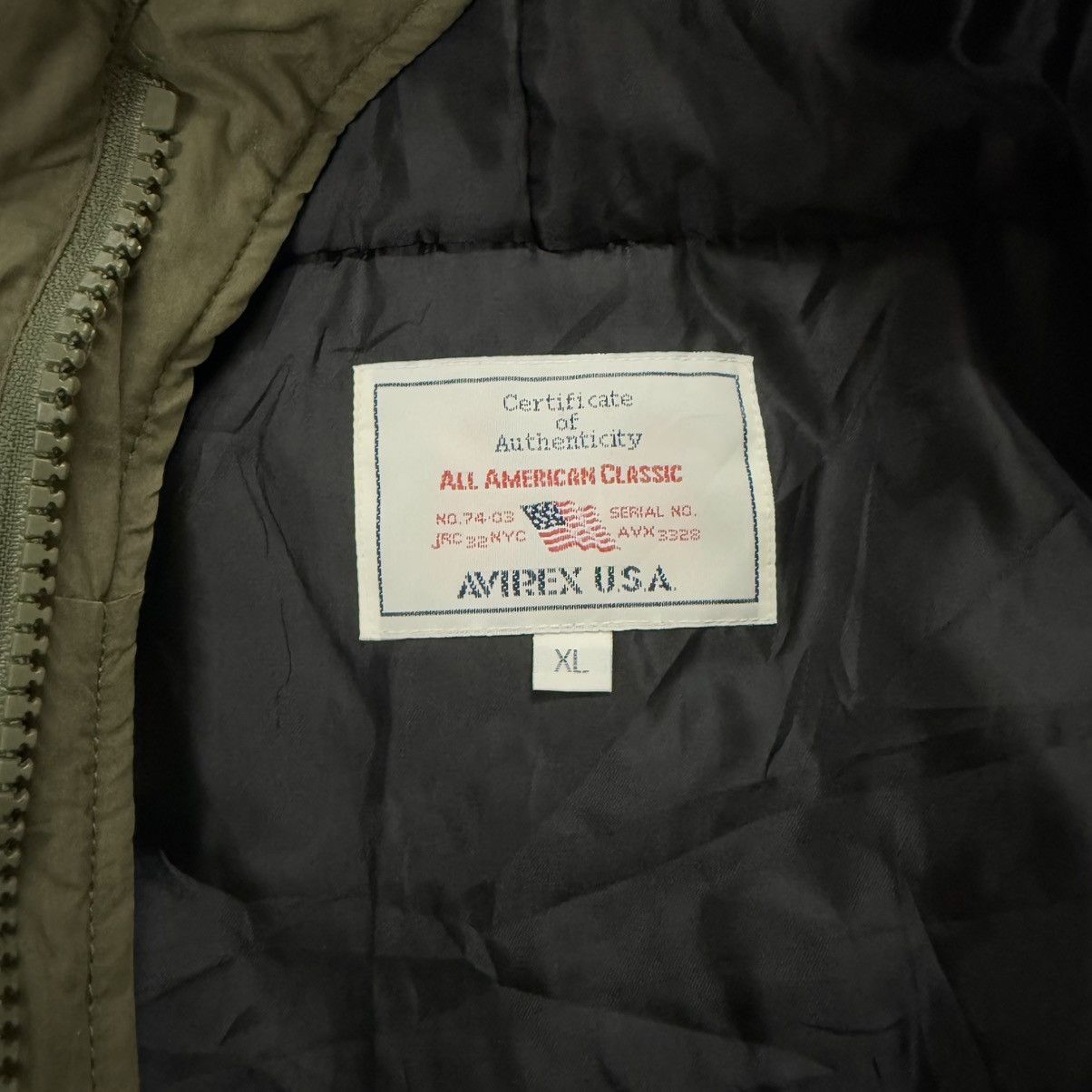 Avirex Vintage Avirex Parka Hoodie Jacket Size US L / EU 52-54 / 3 - 6 Thumbnail